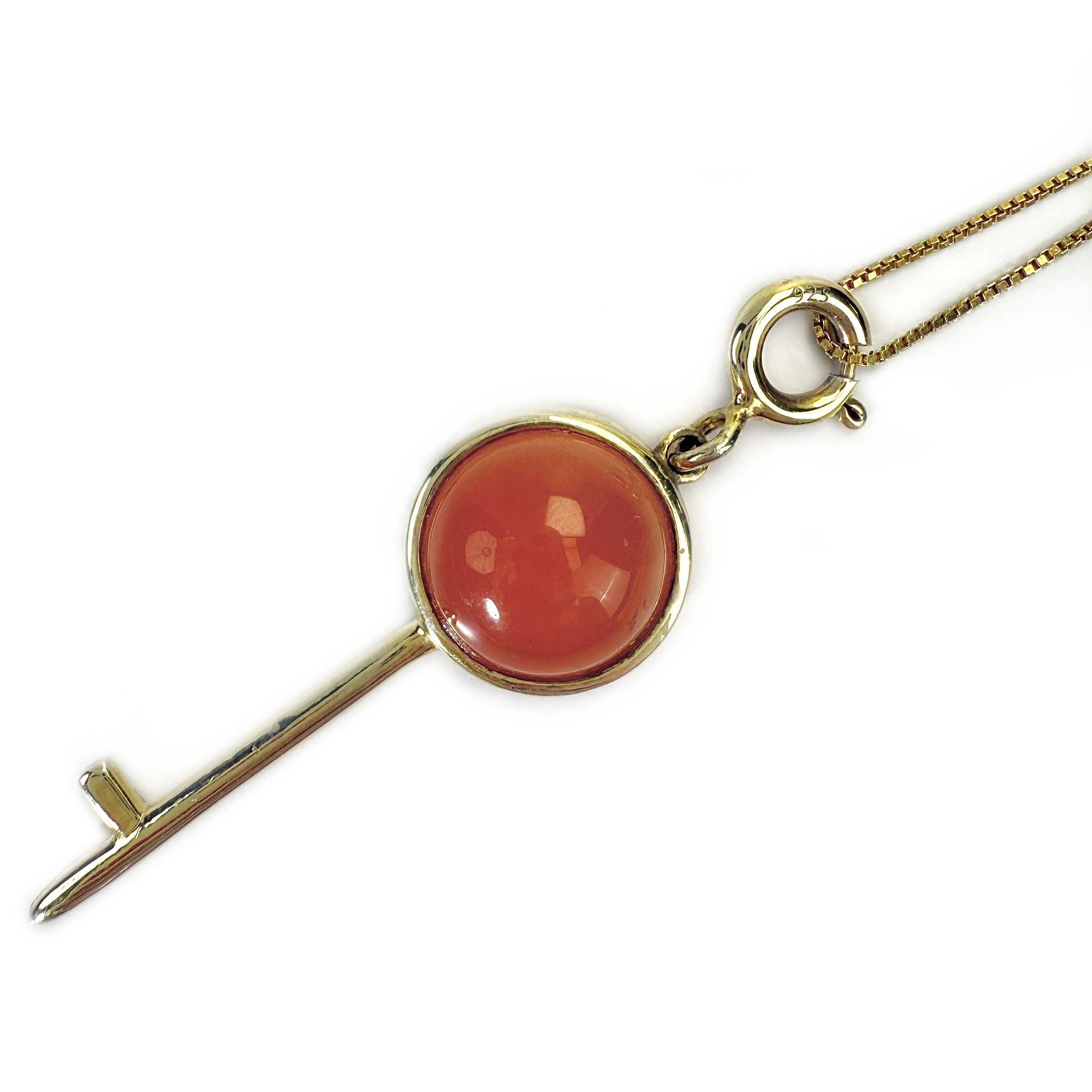 Shinecrys-red crystal S925 pedant