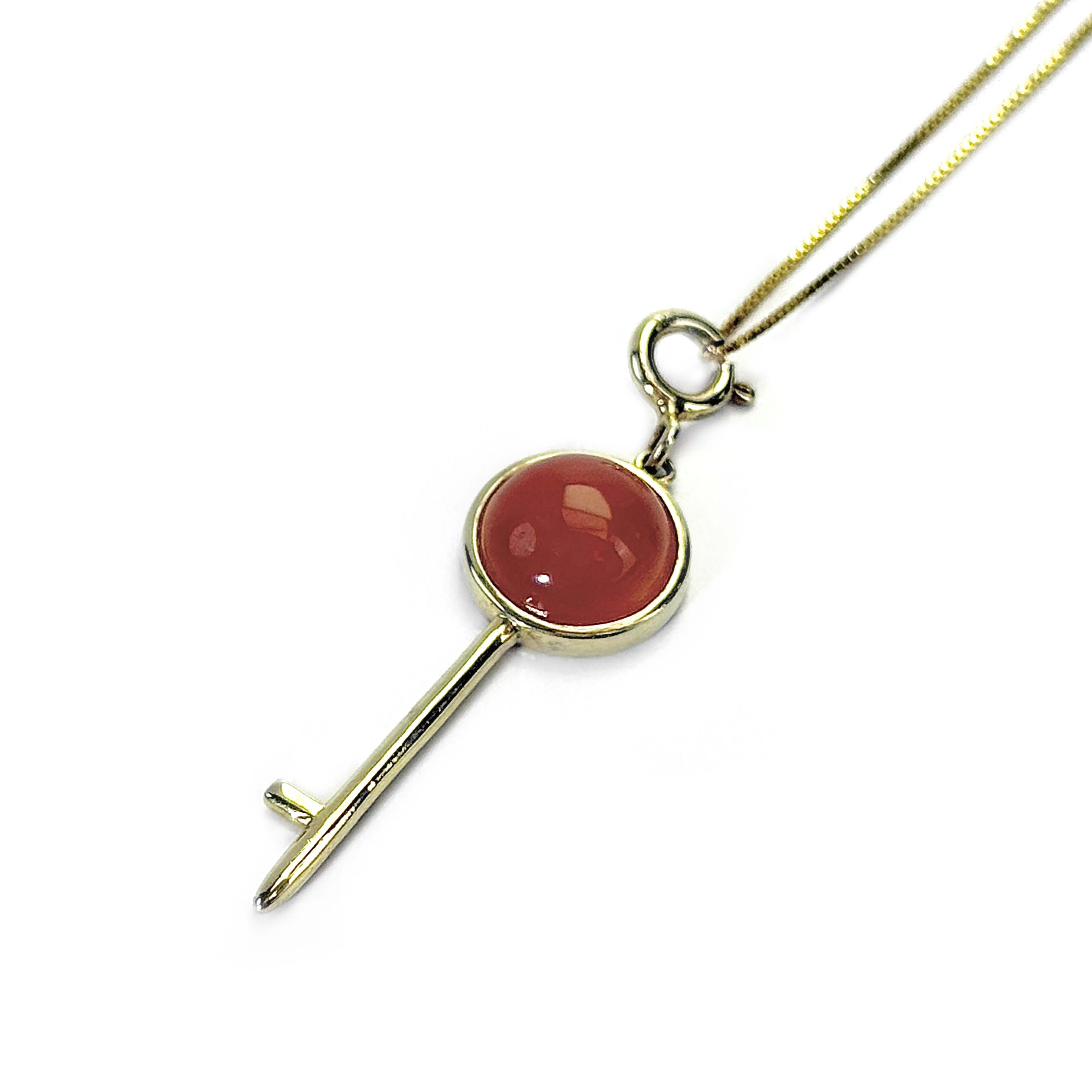 Shinecrys-red crystal S925 pedant