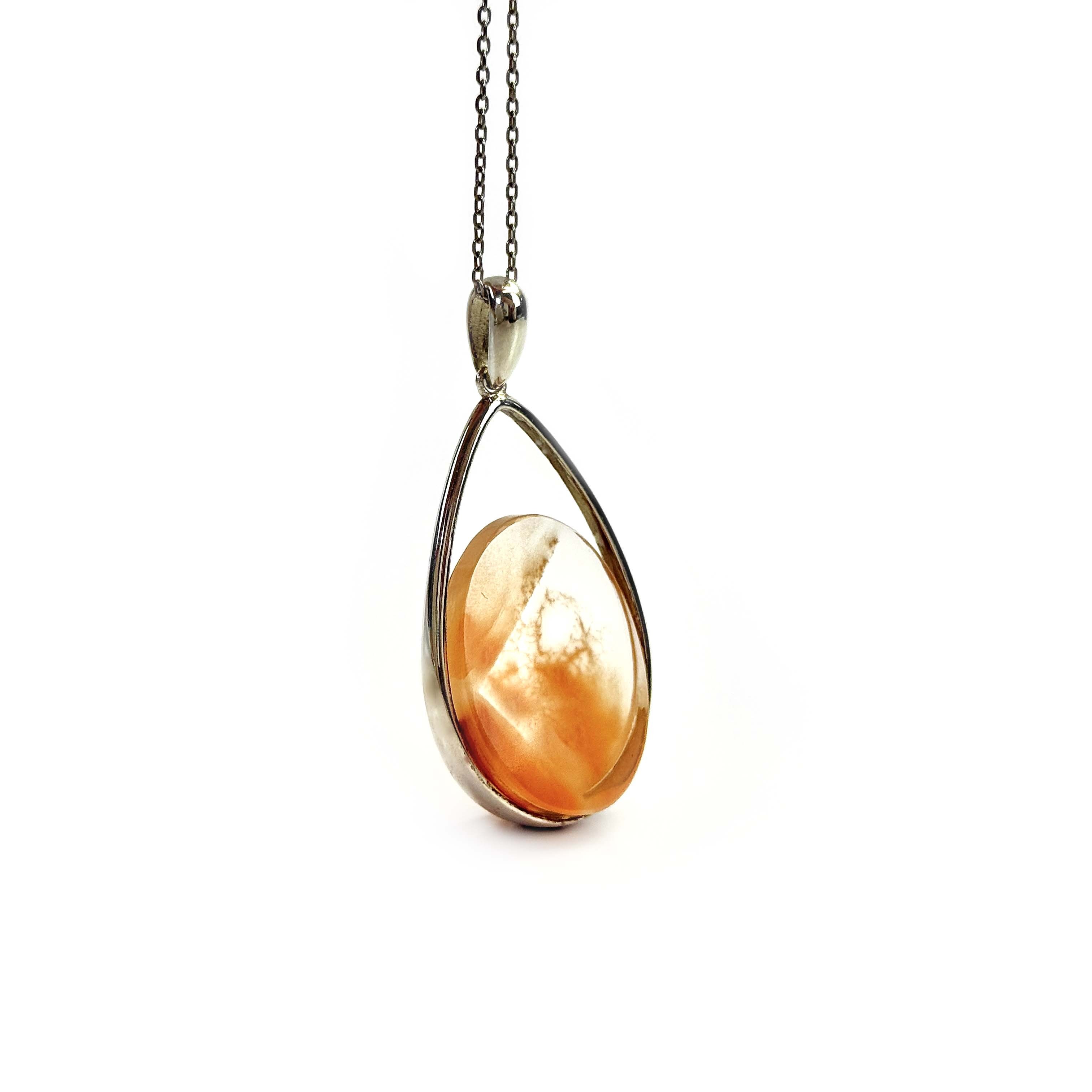 Shinecrys-red crystal S925 pendant