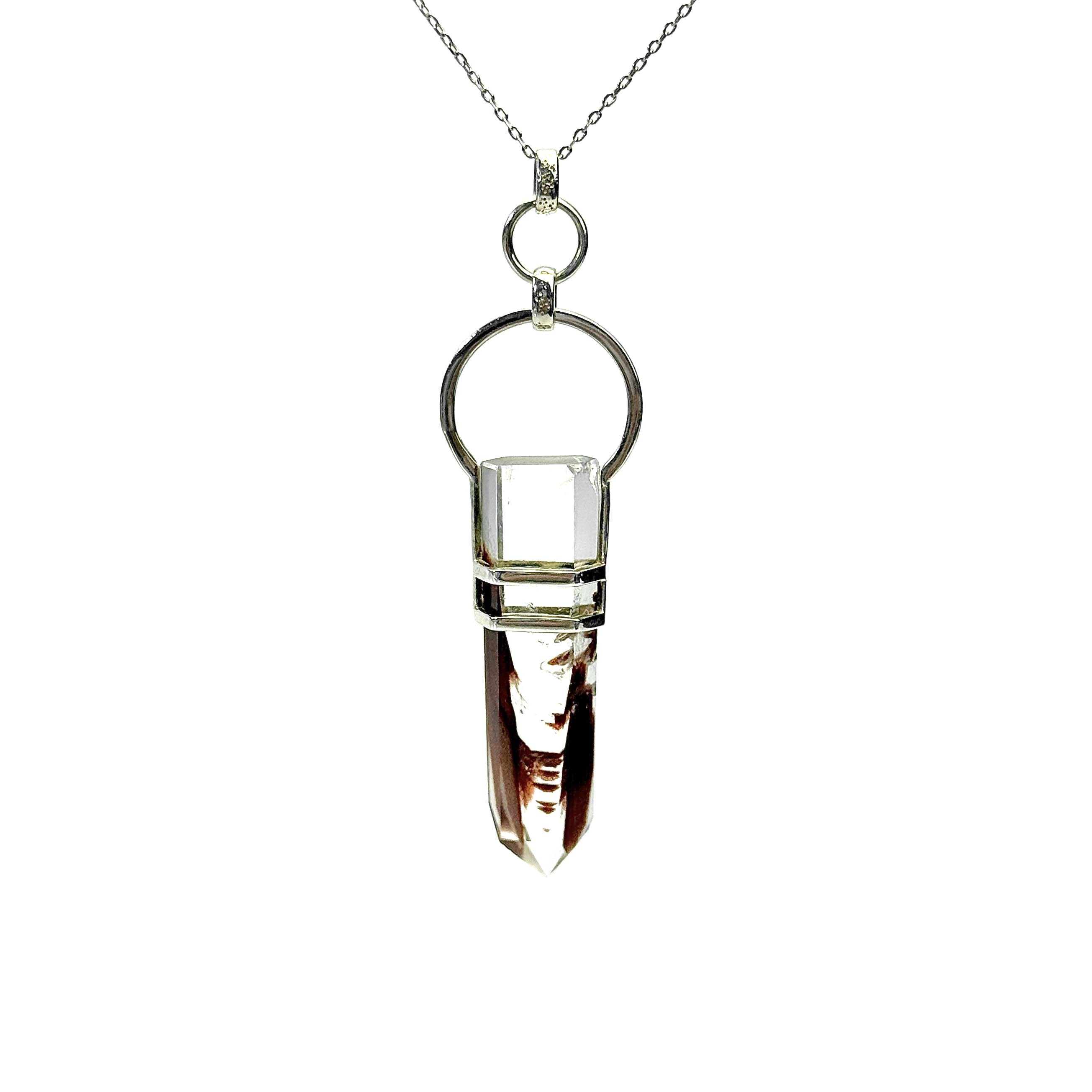 Shinecrys-red crystal S925 pendant