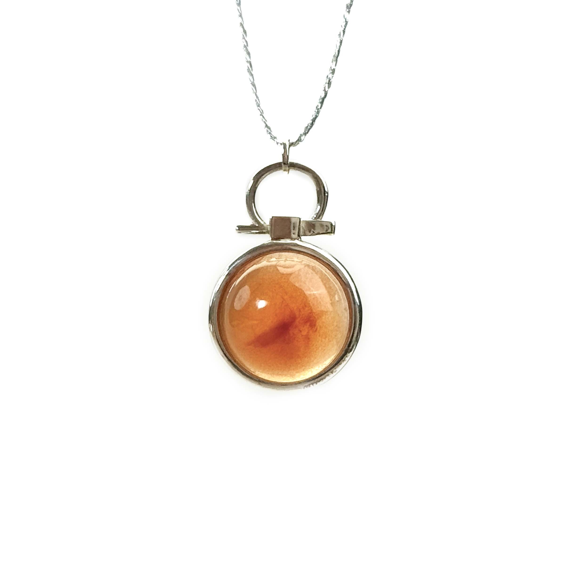 Shinecrys-red crystal S925 pendant