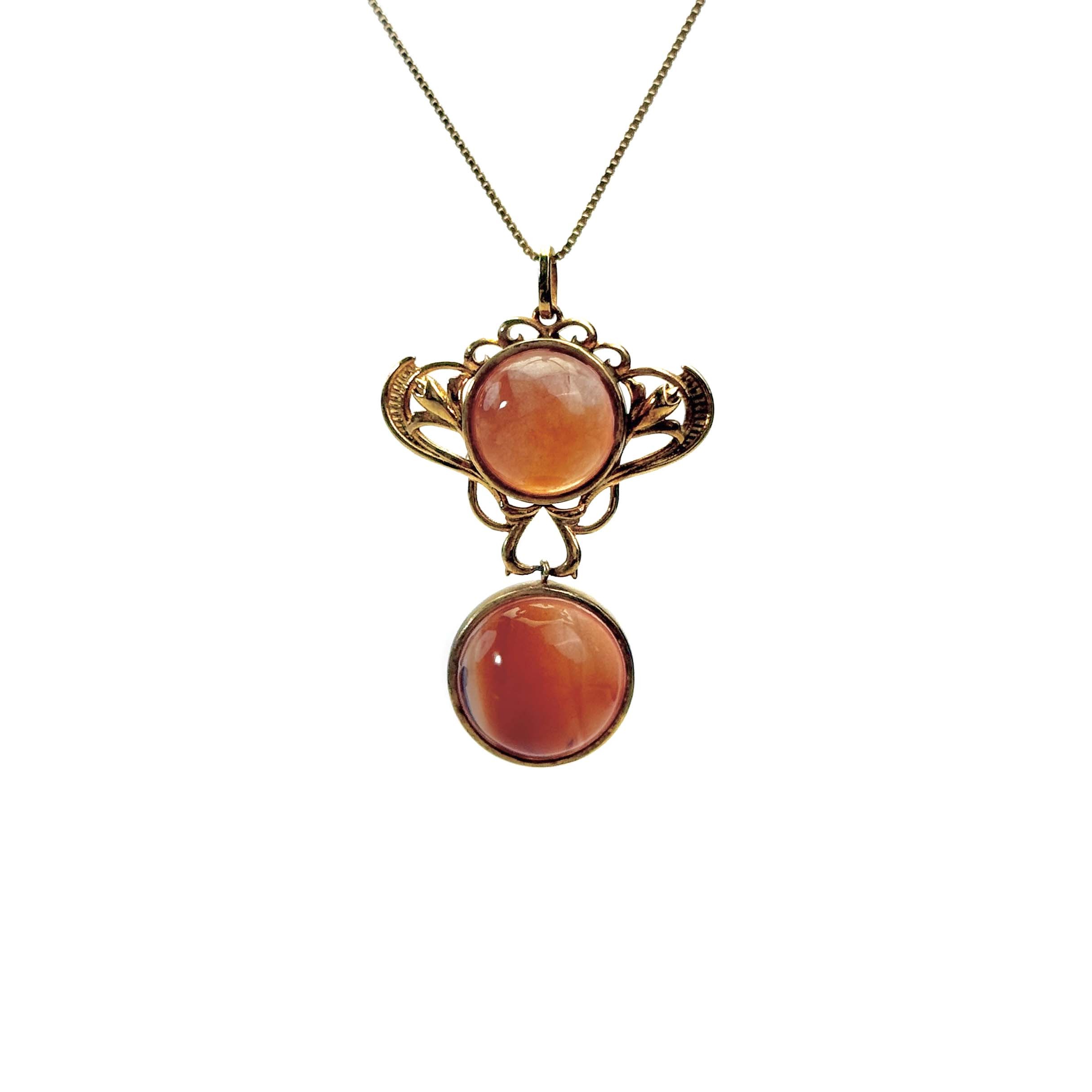 Shinecrys-red crystal S925 pendant