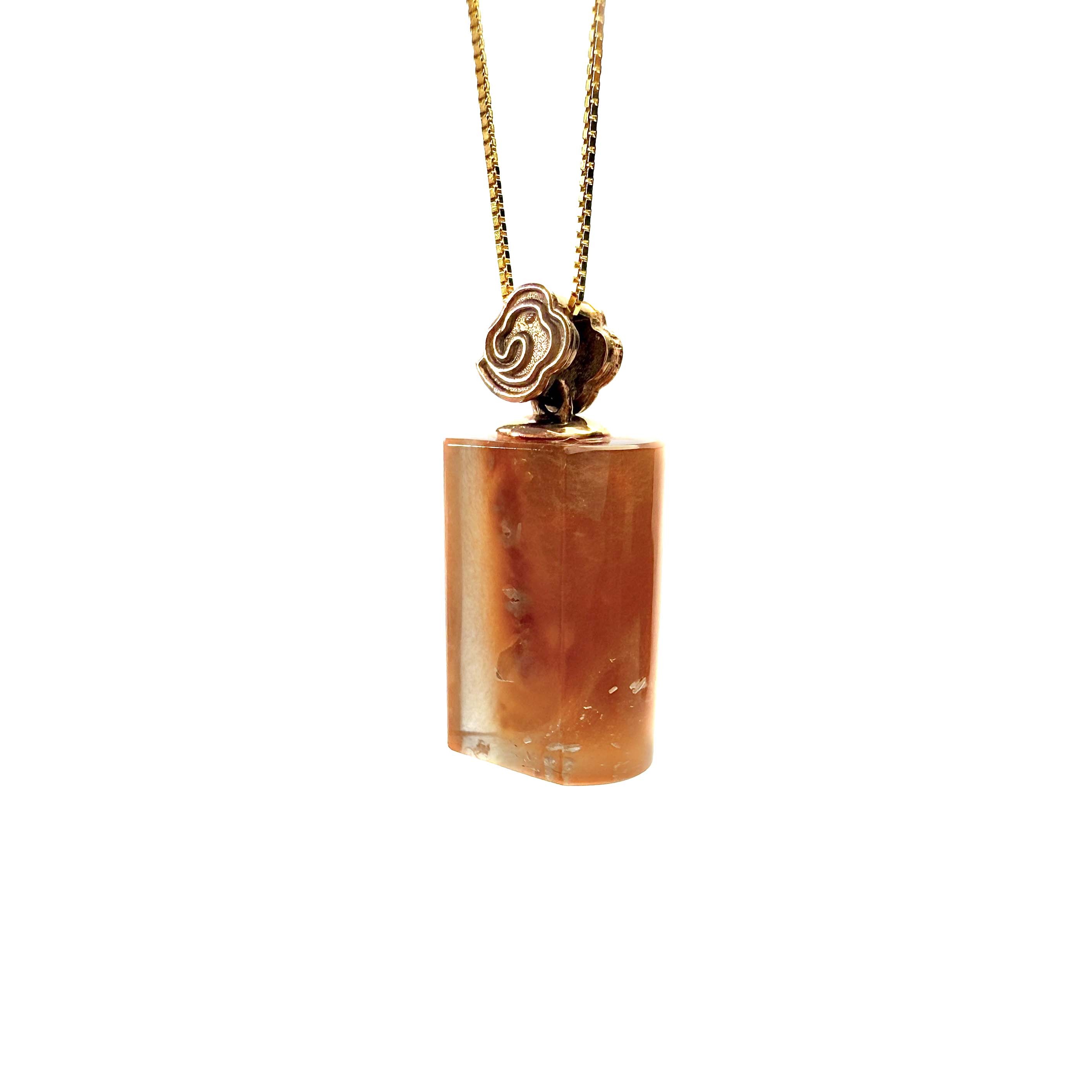 Shinecrys-red crystal S925 pendant