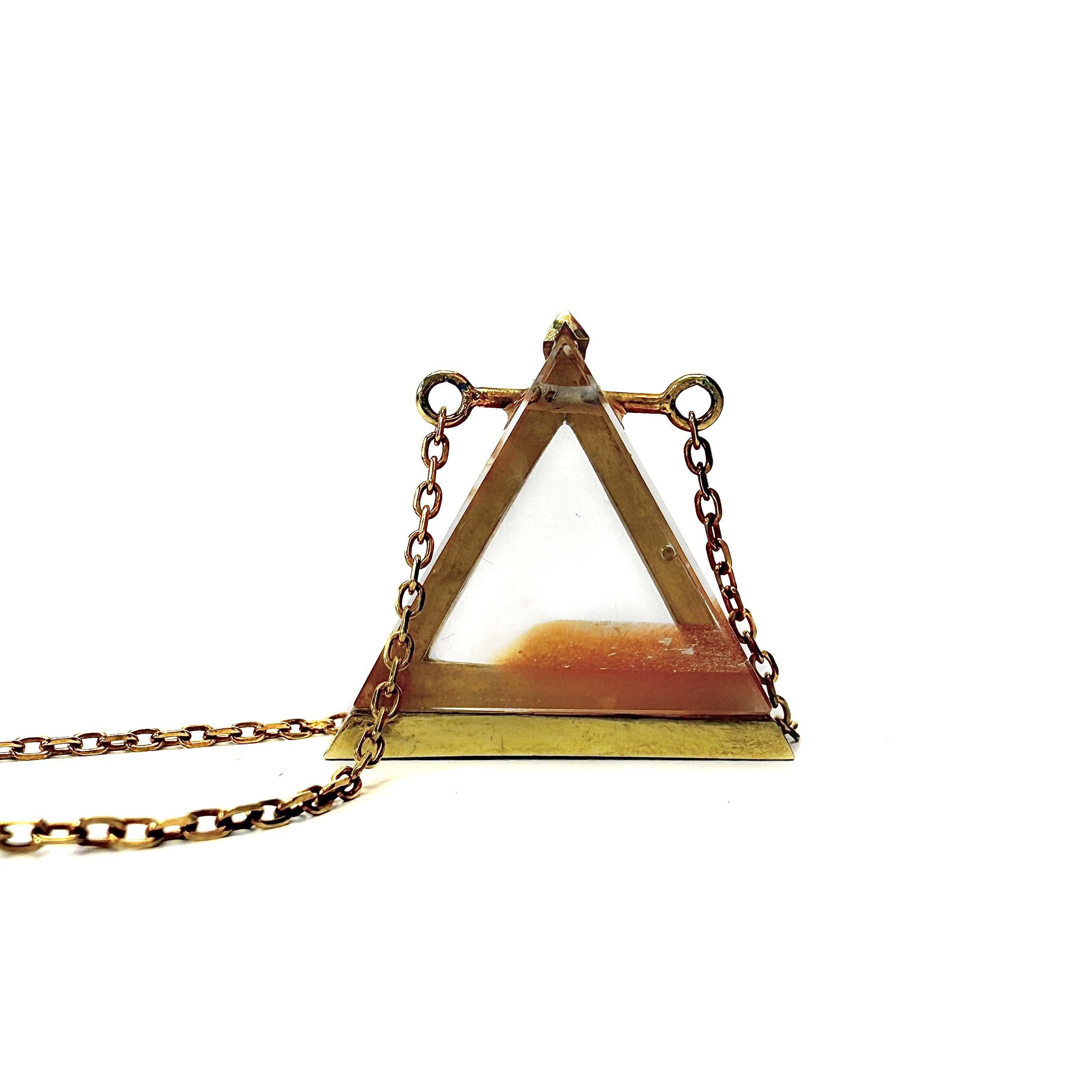Shinecrys-red crystal S925 pendant