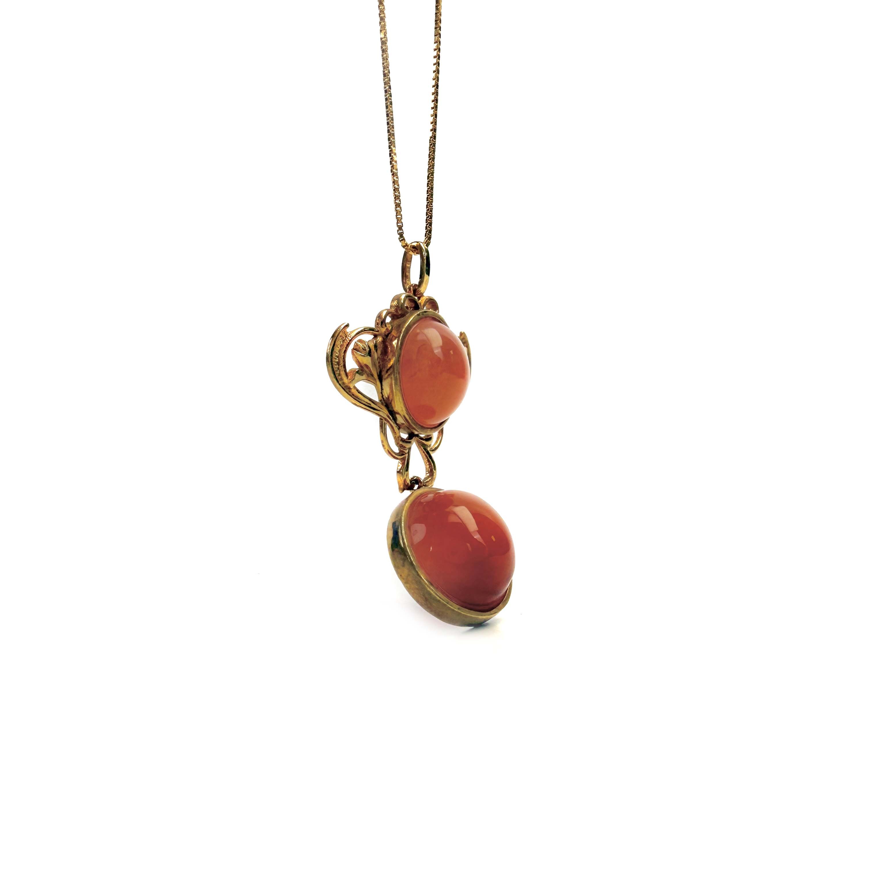 Shinecrys-red crystal S925 pendant