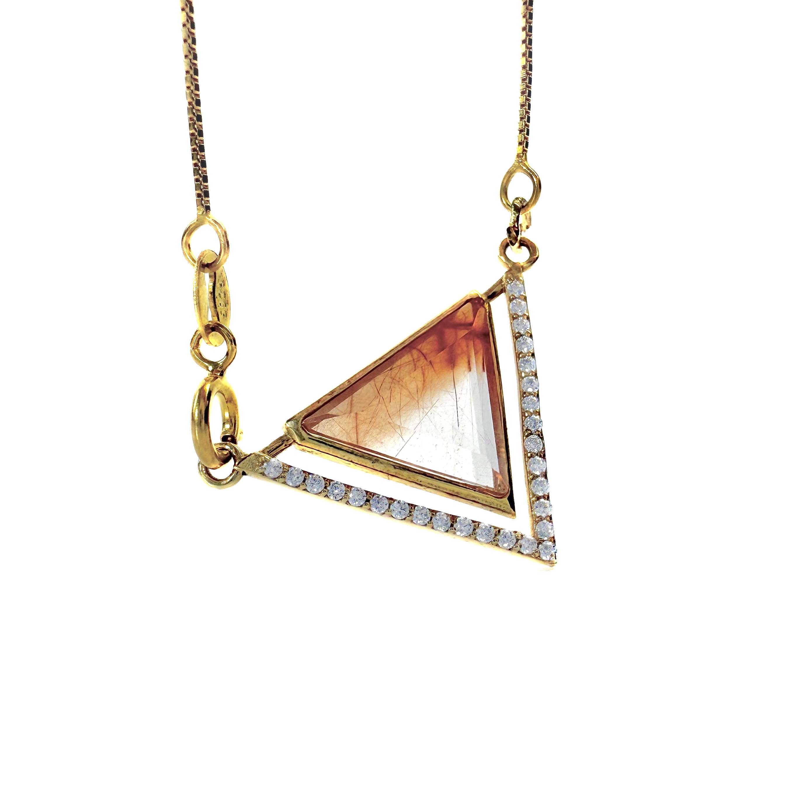 Shinecrys-red crystal S925 pendant