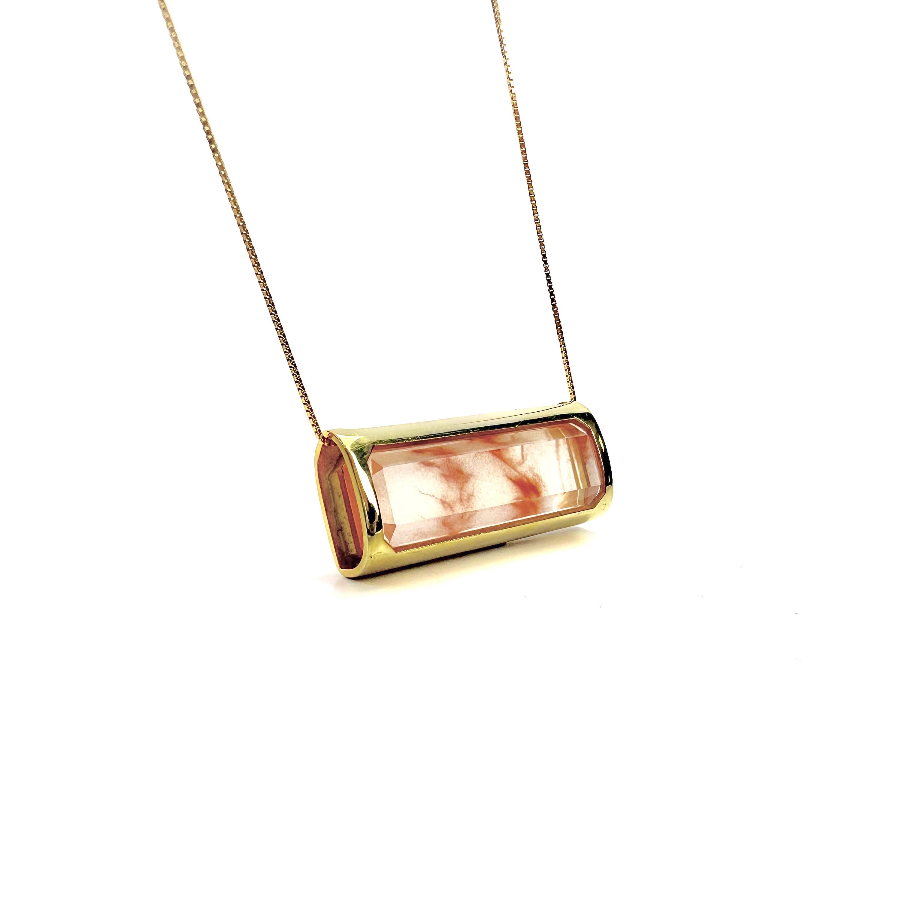 Shinecrys-red crystal S925 pendant