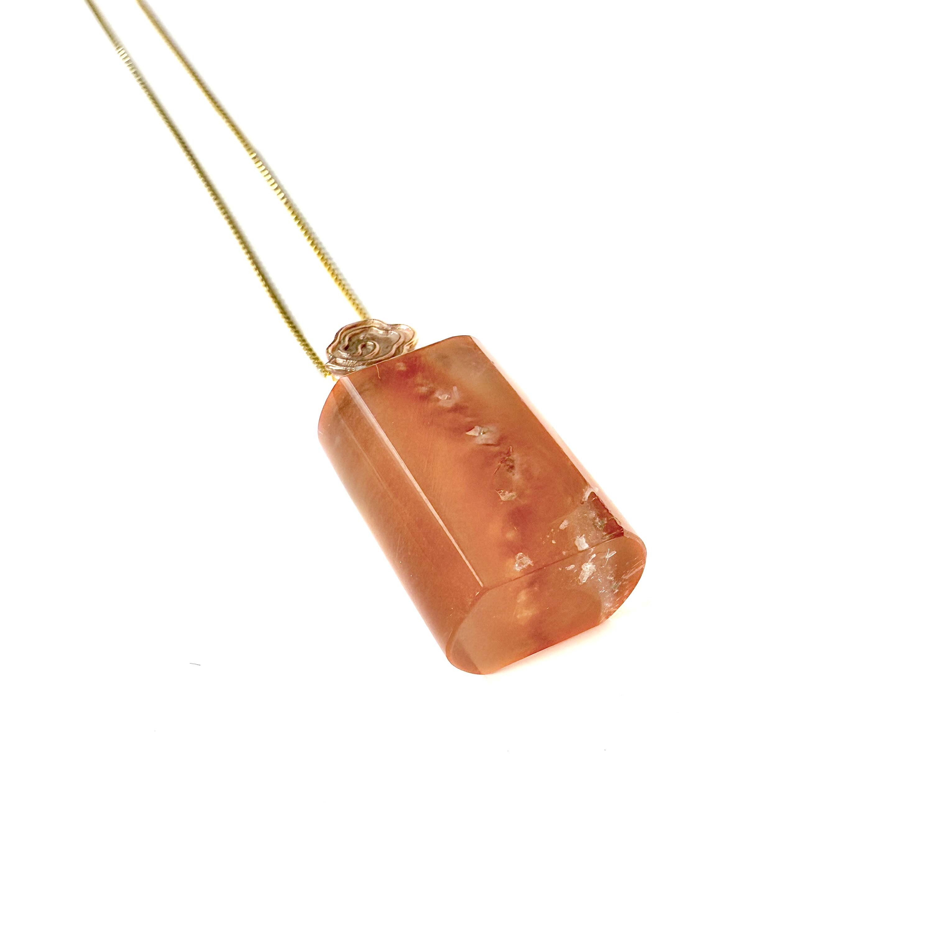 Shinecrys-red crystal S925 pendant