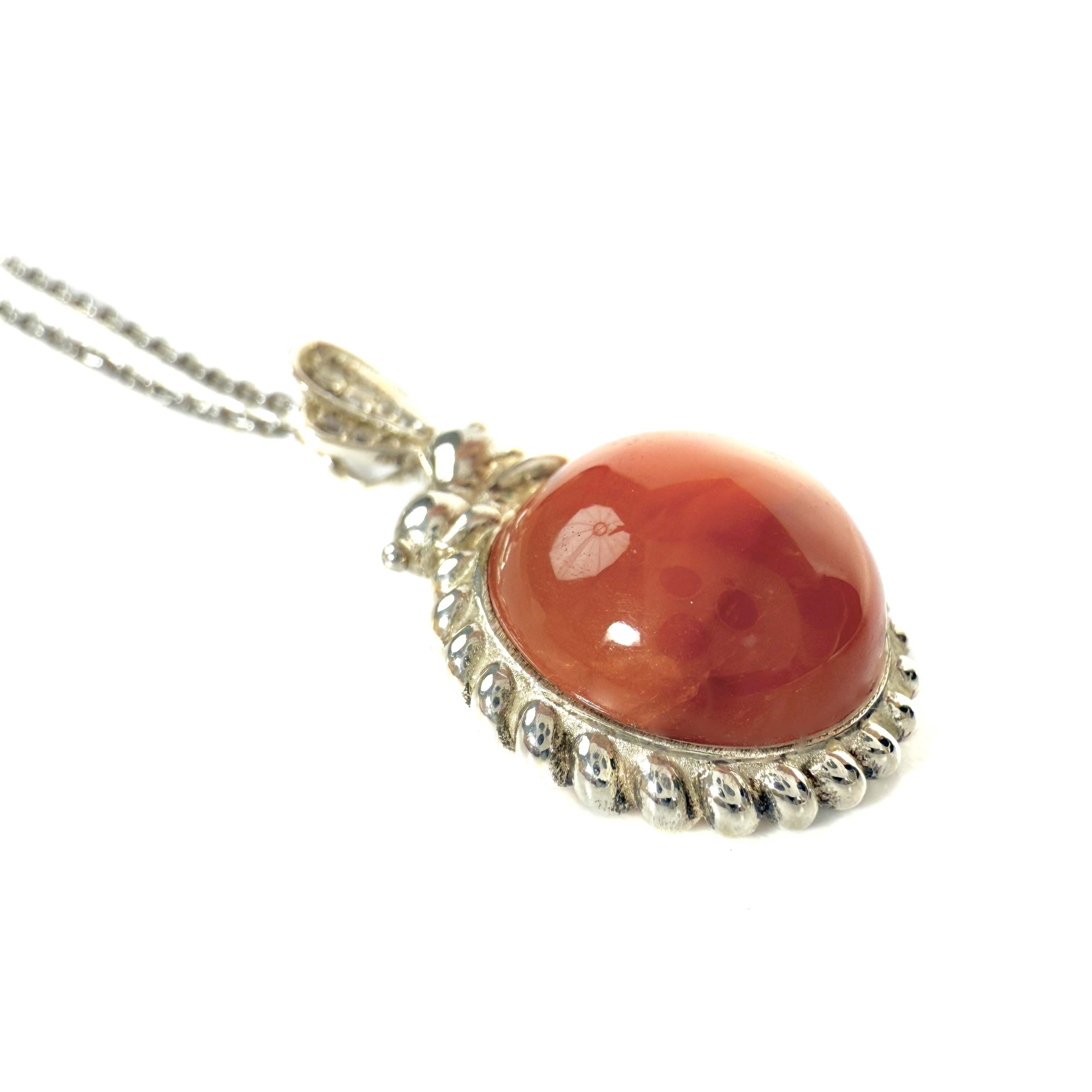 Shinecrys-red crystal S925 pendant