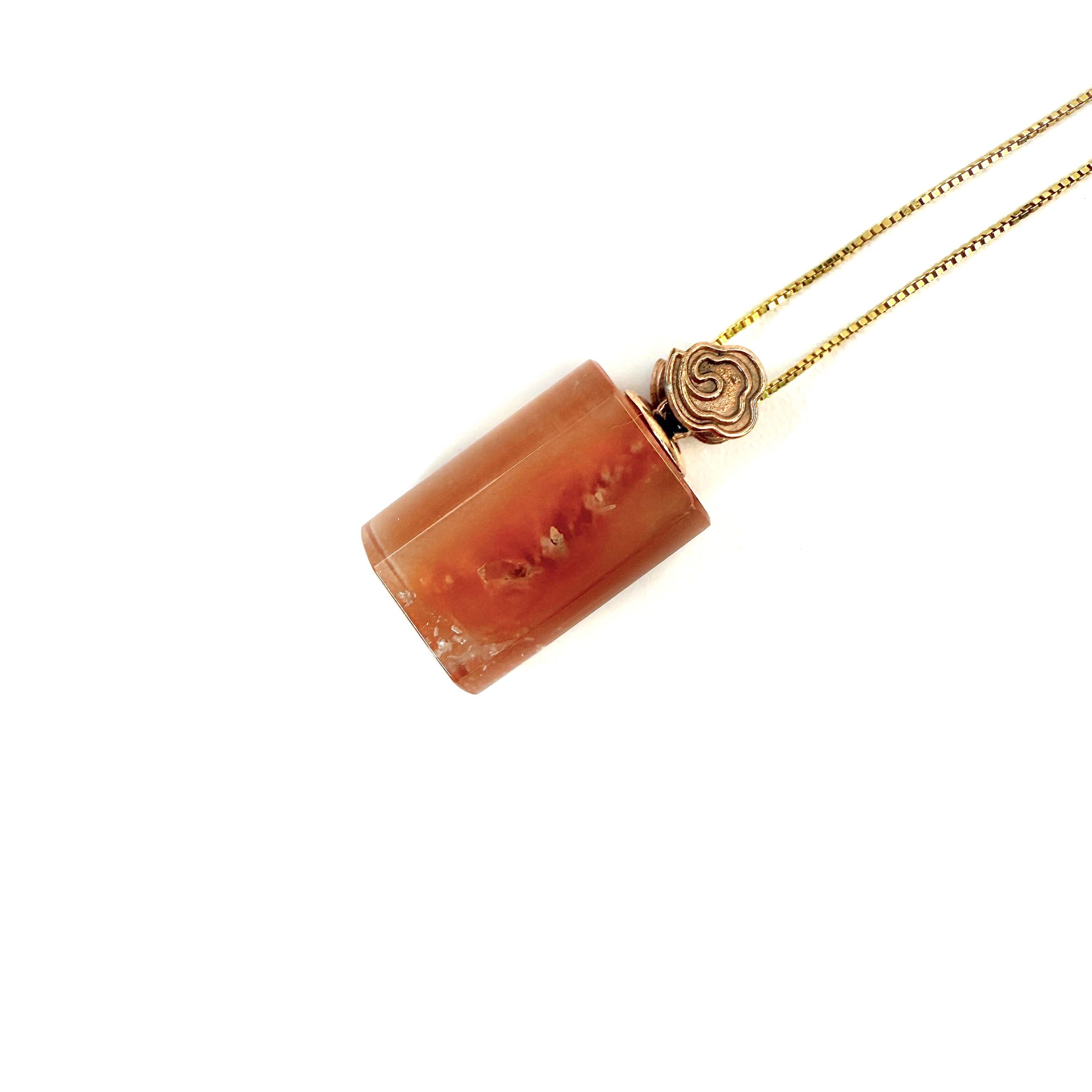 Shinecrys-red crystal S925 pendant