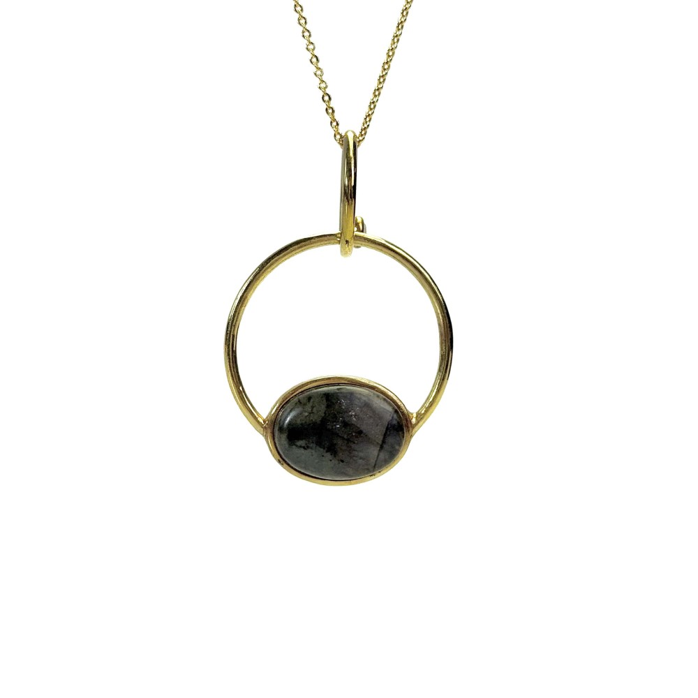 Shinecrys - labradorite S925 pendant