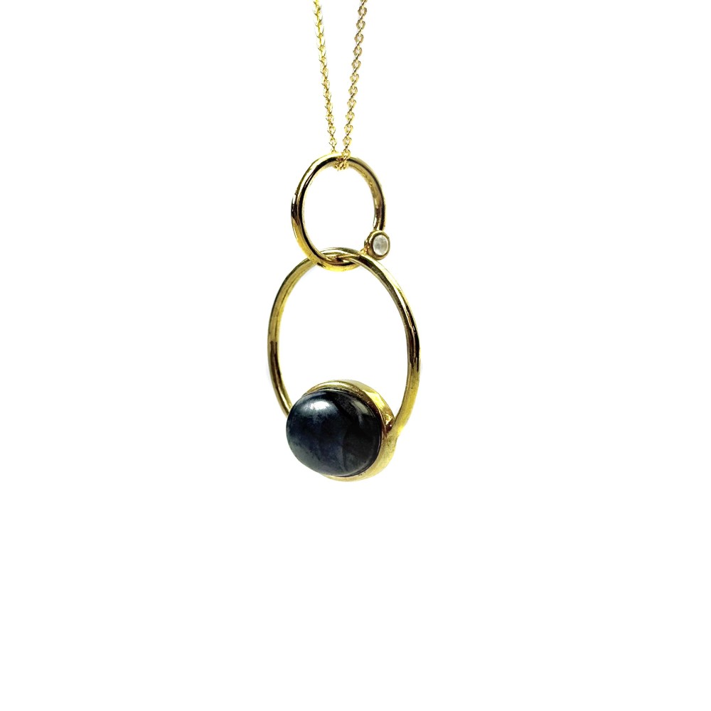 Shinecrys - labradorite S925 pendant