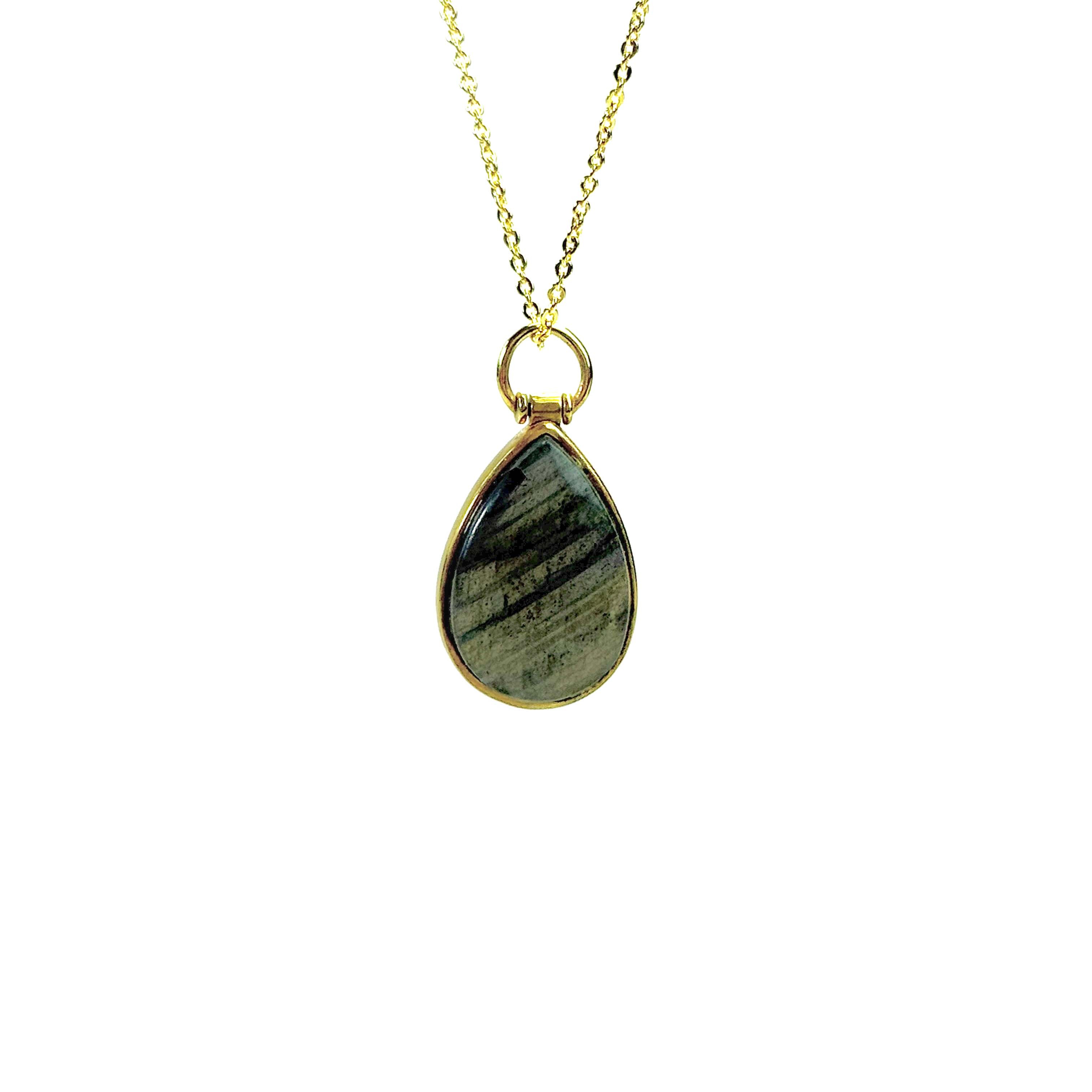 Shinecrys - labradorite S925 pendant