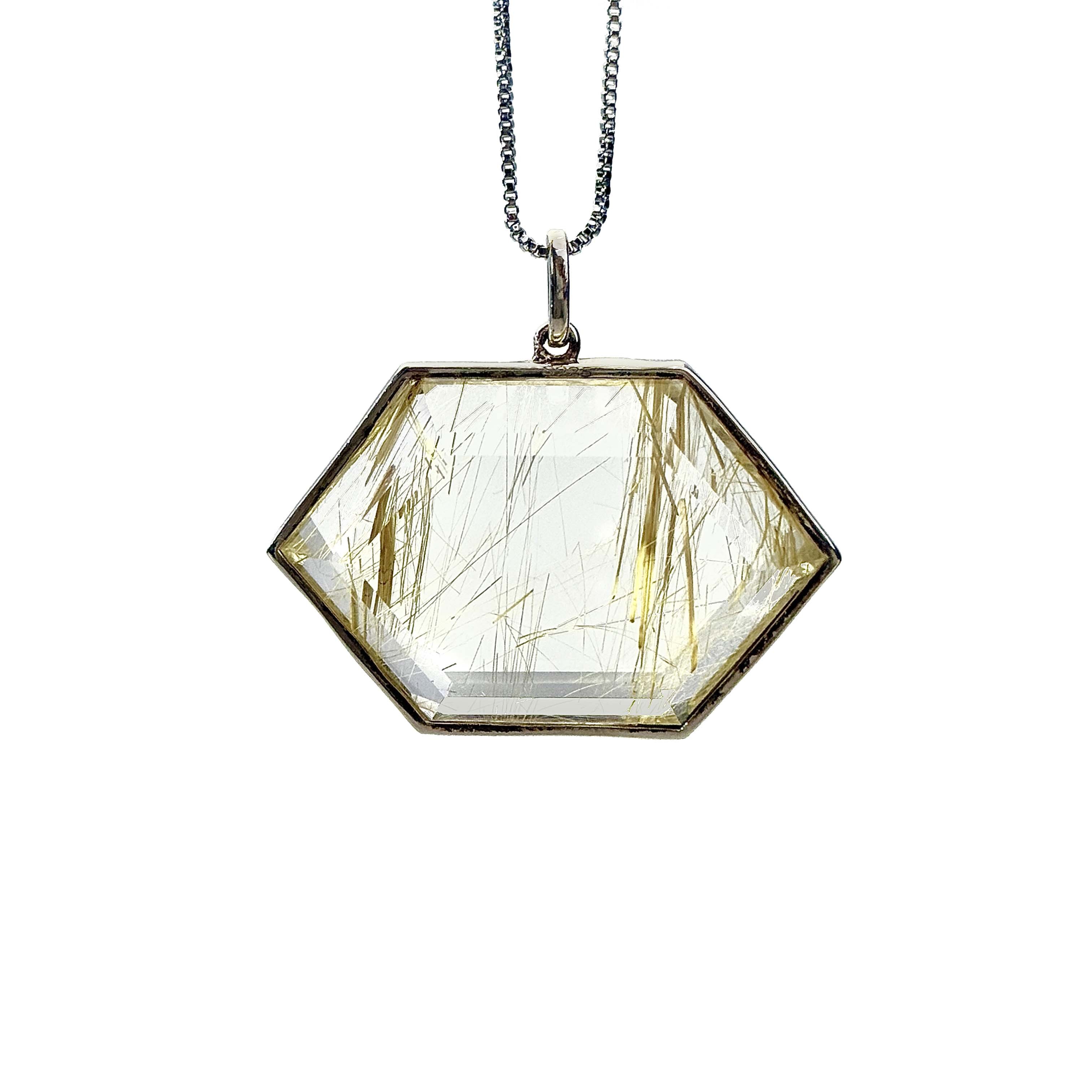 Shinecrys- hair crystal S925 pedant