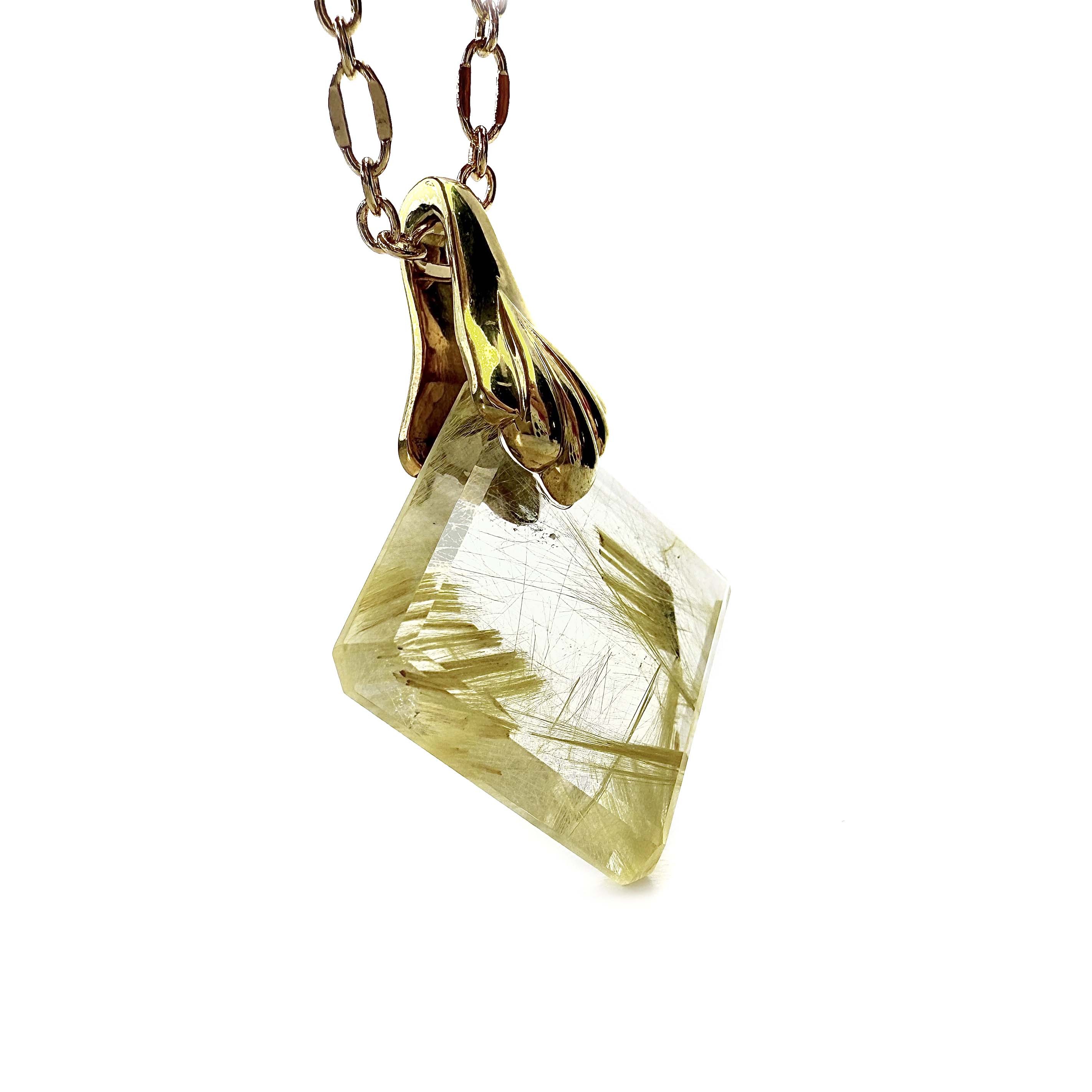 Shinecrys- hair crystal S925 pedant