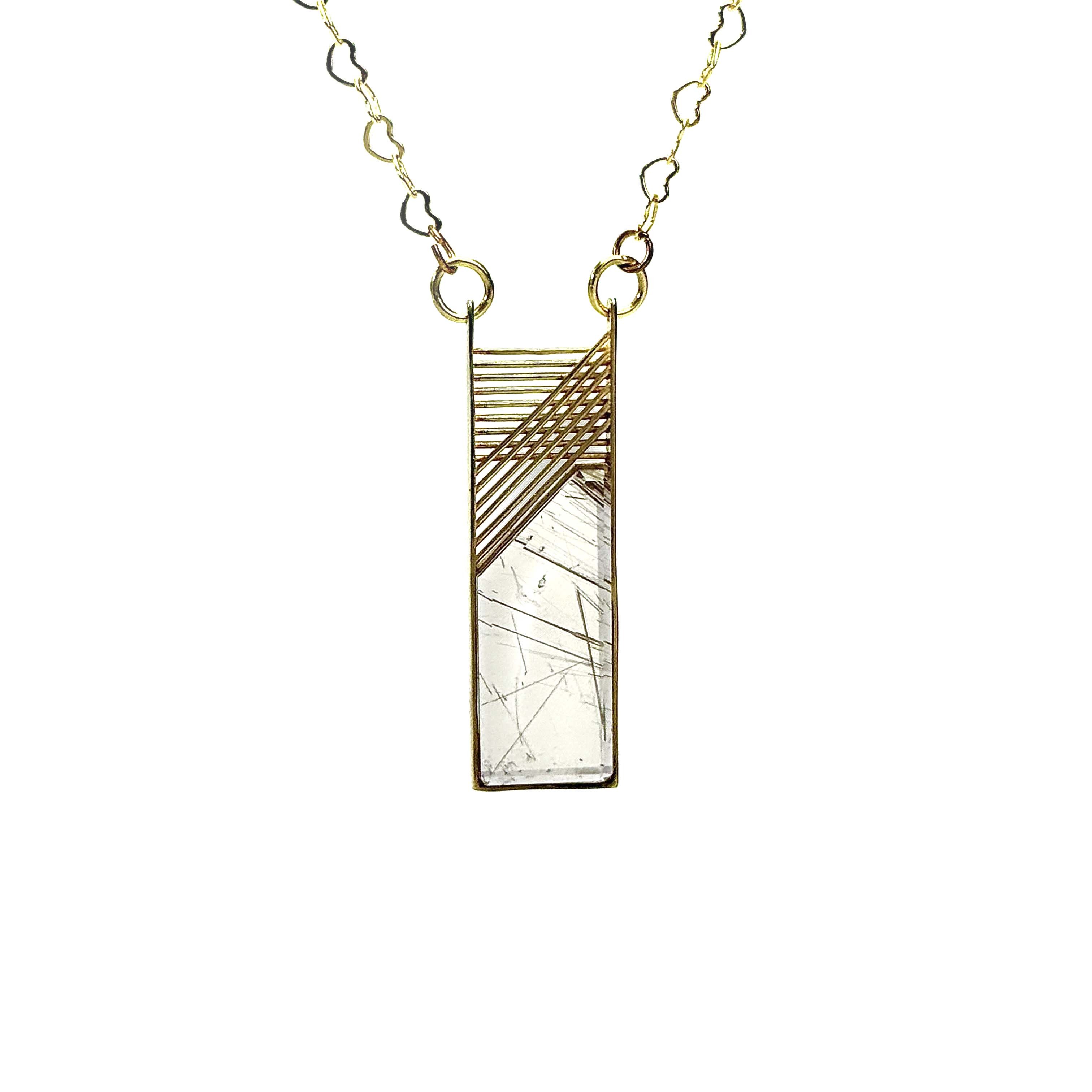 Shinecrys- hair crystal S925 pedant