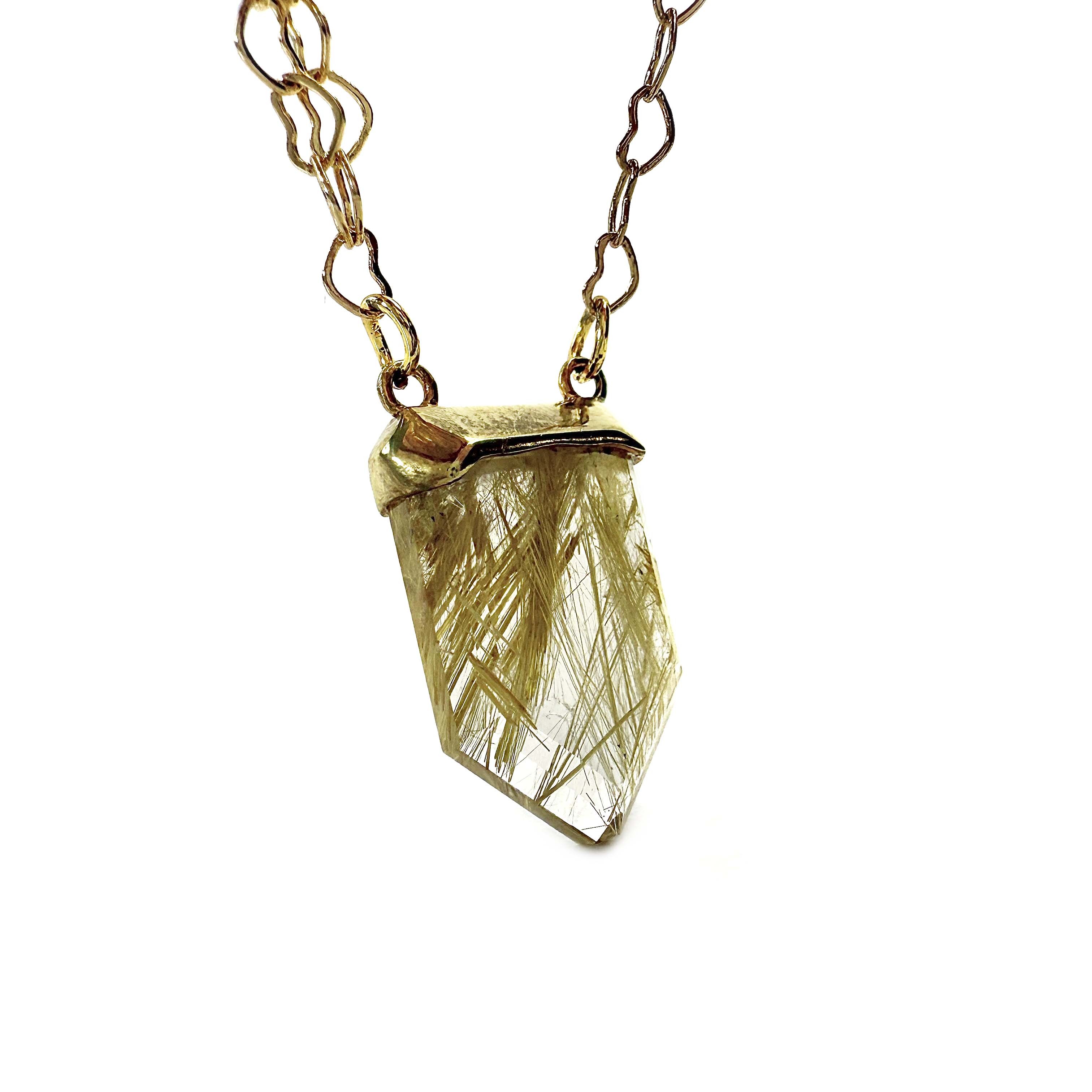 Shinecrys- hair crystal S925 pedant