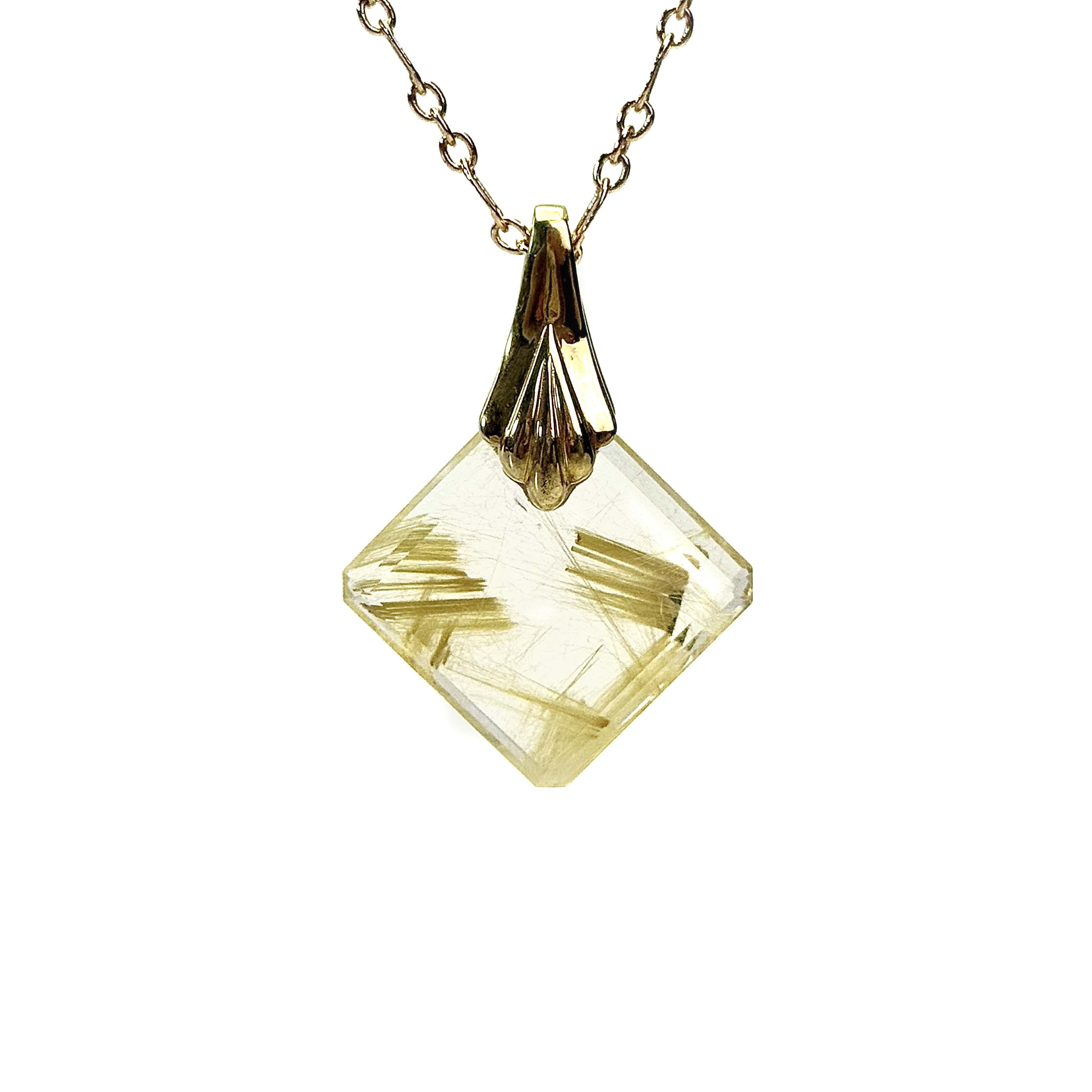 Shinecrys- hair crystal S925 pedant