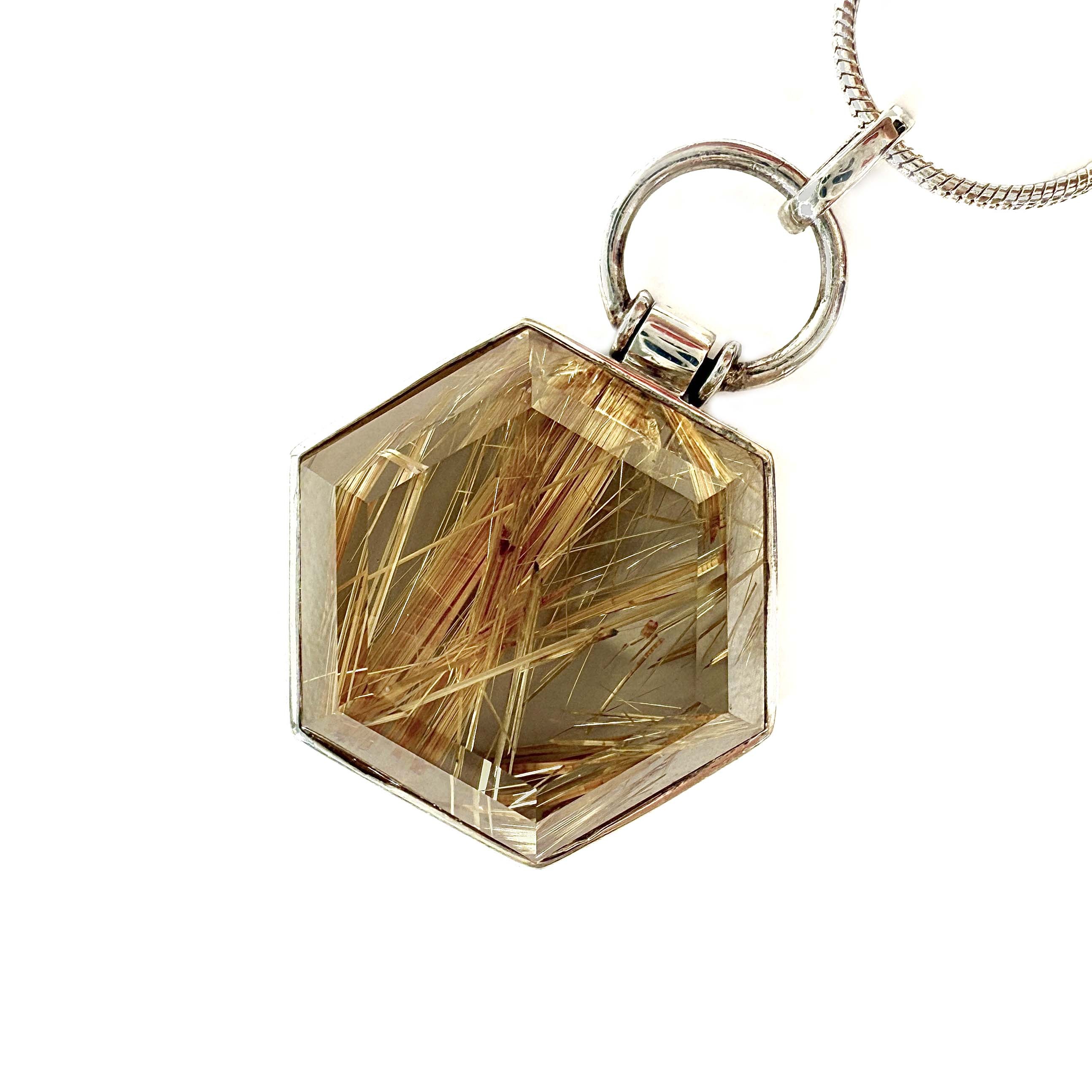 Shinecrys- hair crystal S925 pedant