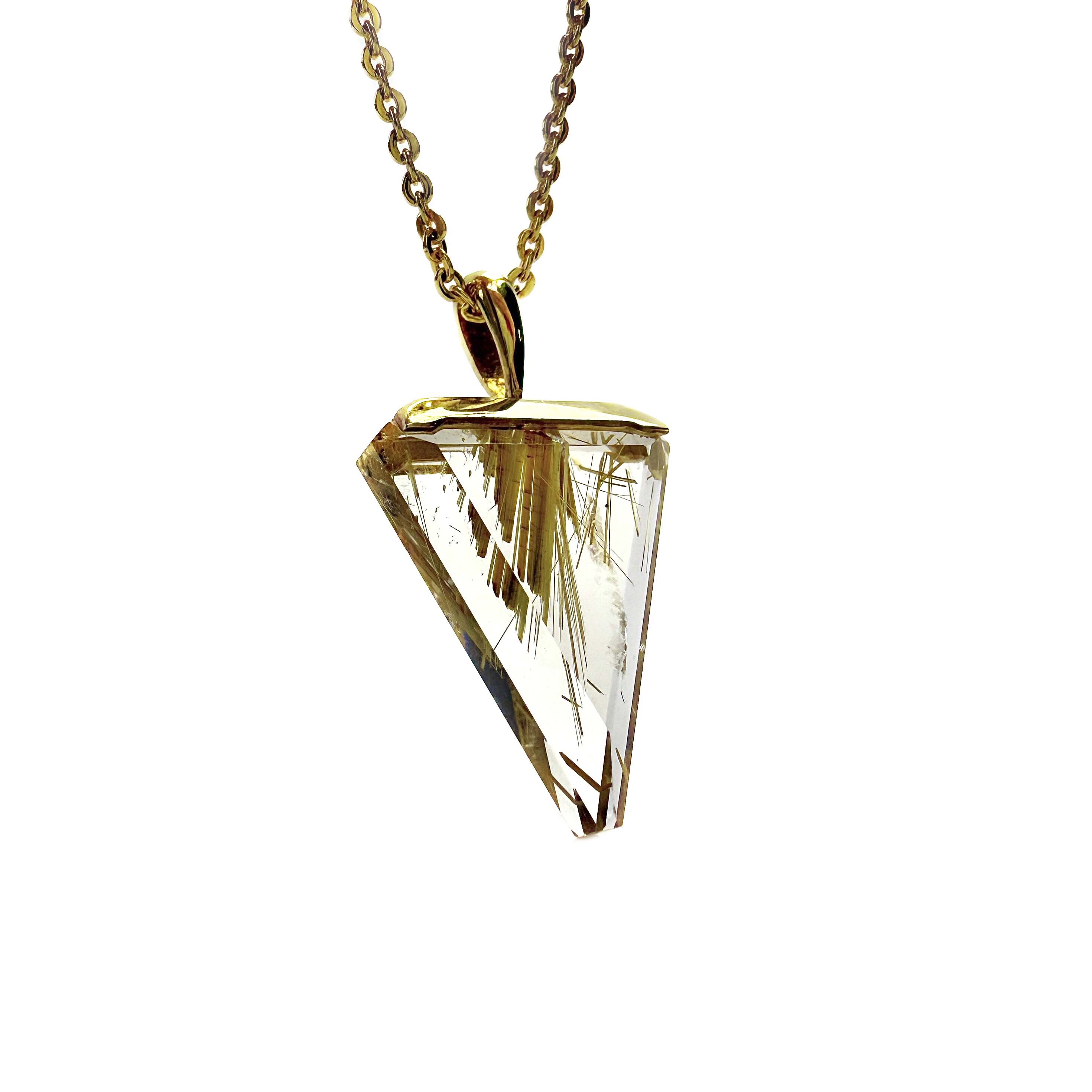 Shinecrys- hair crystal S925 pedant