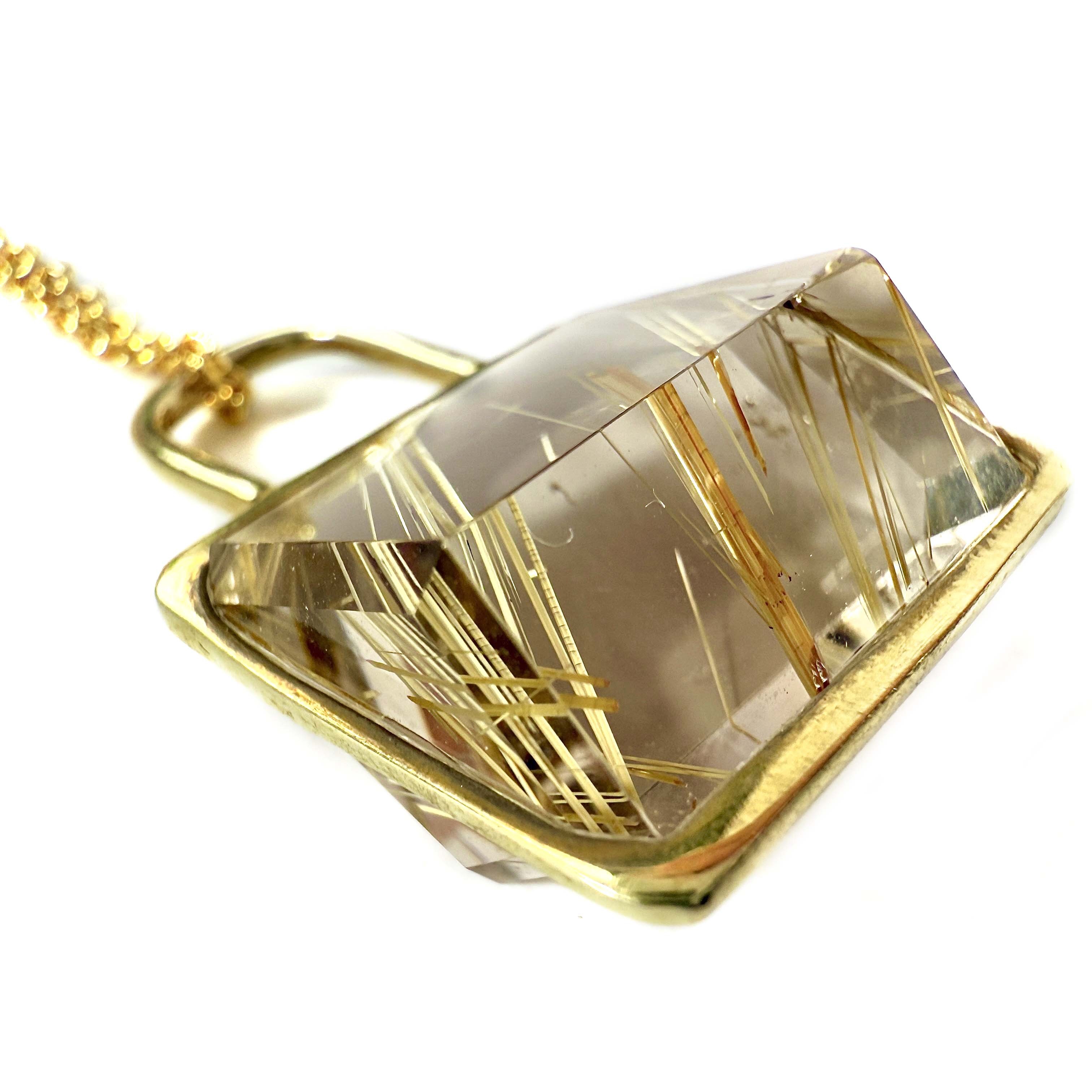 Shinecrys- hair crystal S925 pedant