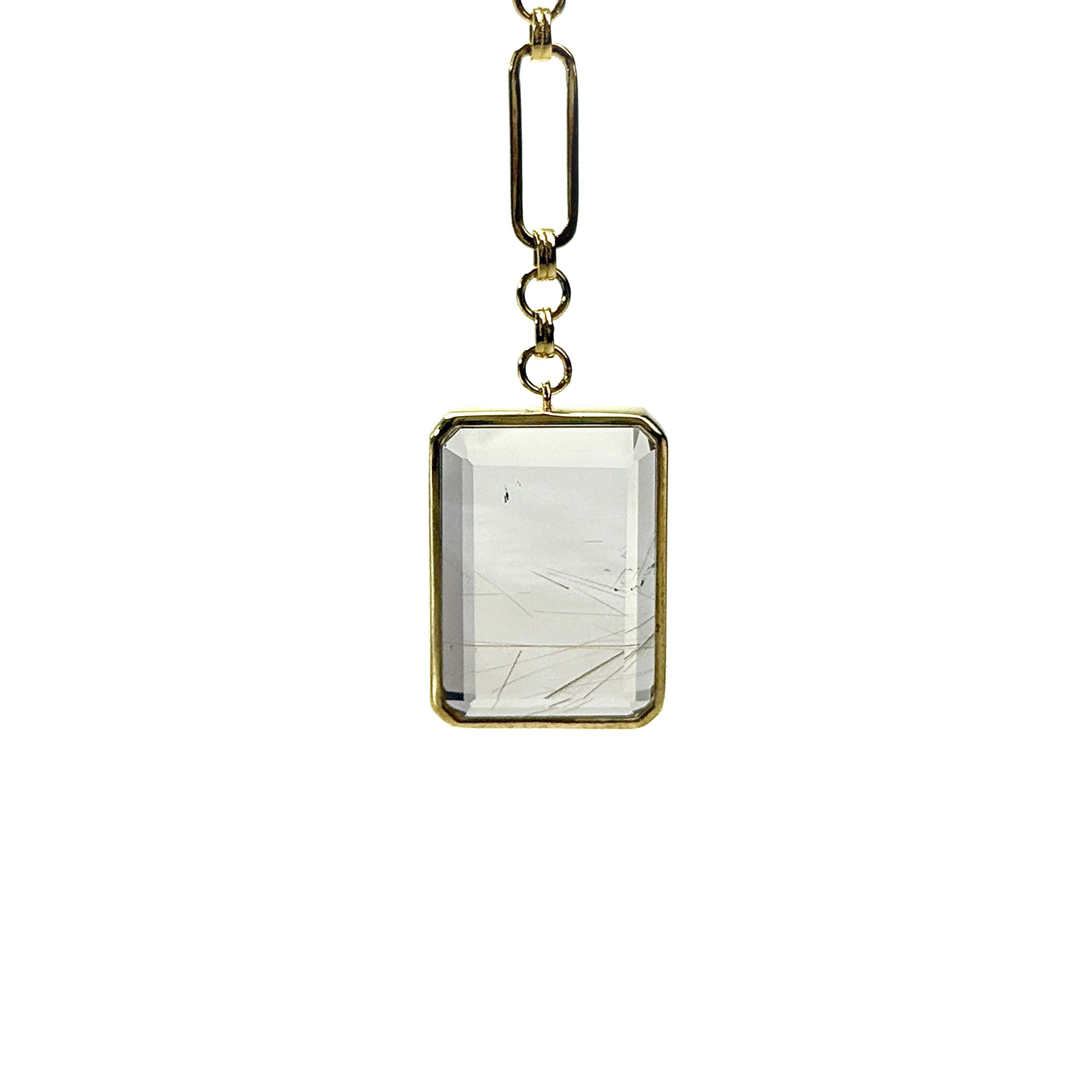Shinecrys- hair crystal S925 pedant