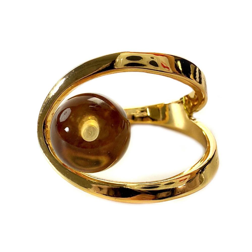 Shinecrys-citrine ring