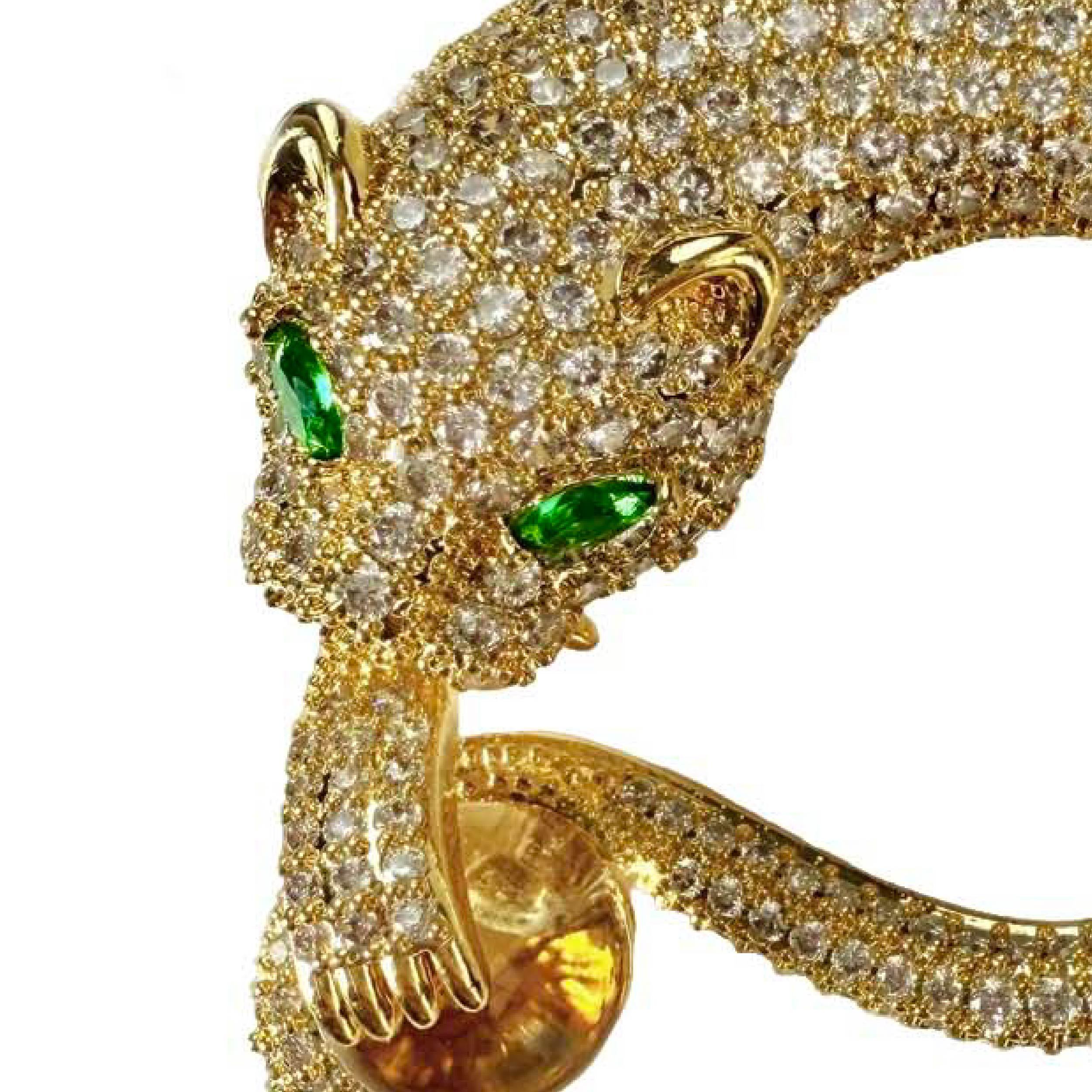 Shinecrys- citrine brooch