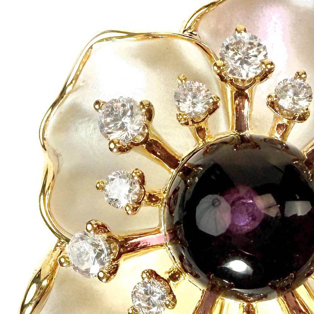 Shinecrys-amethyst ring
