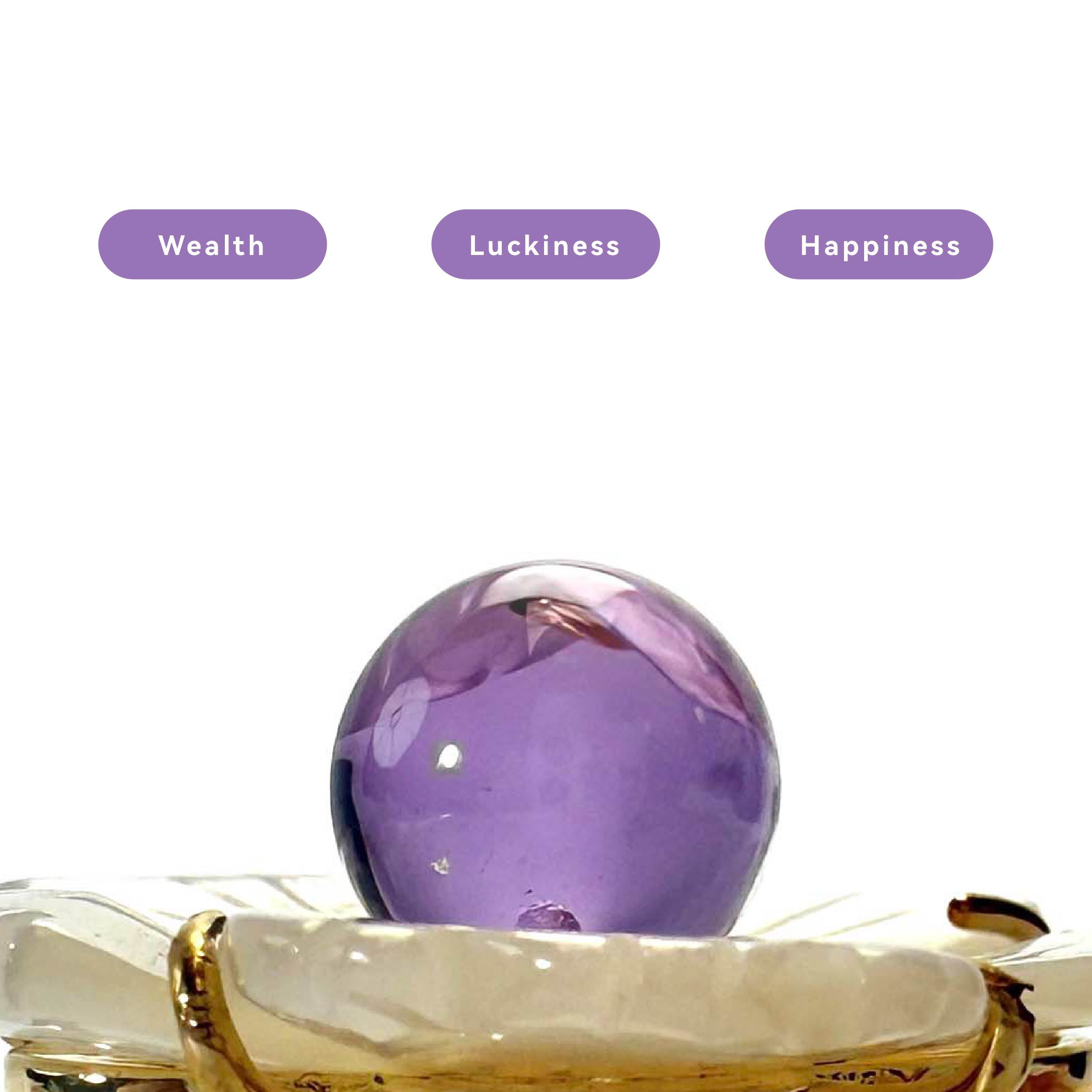 Shinecrys-amethyst ring