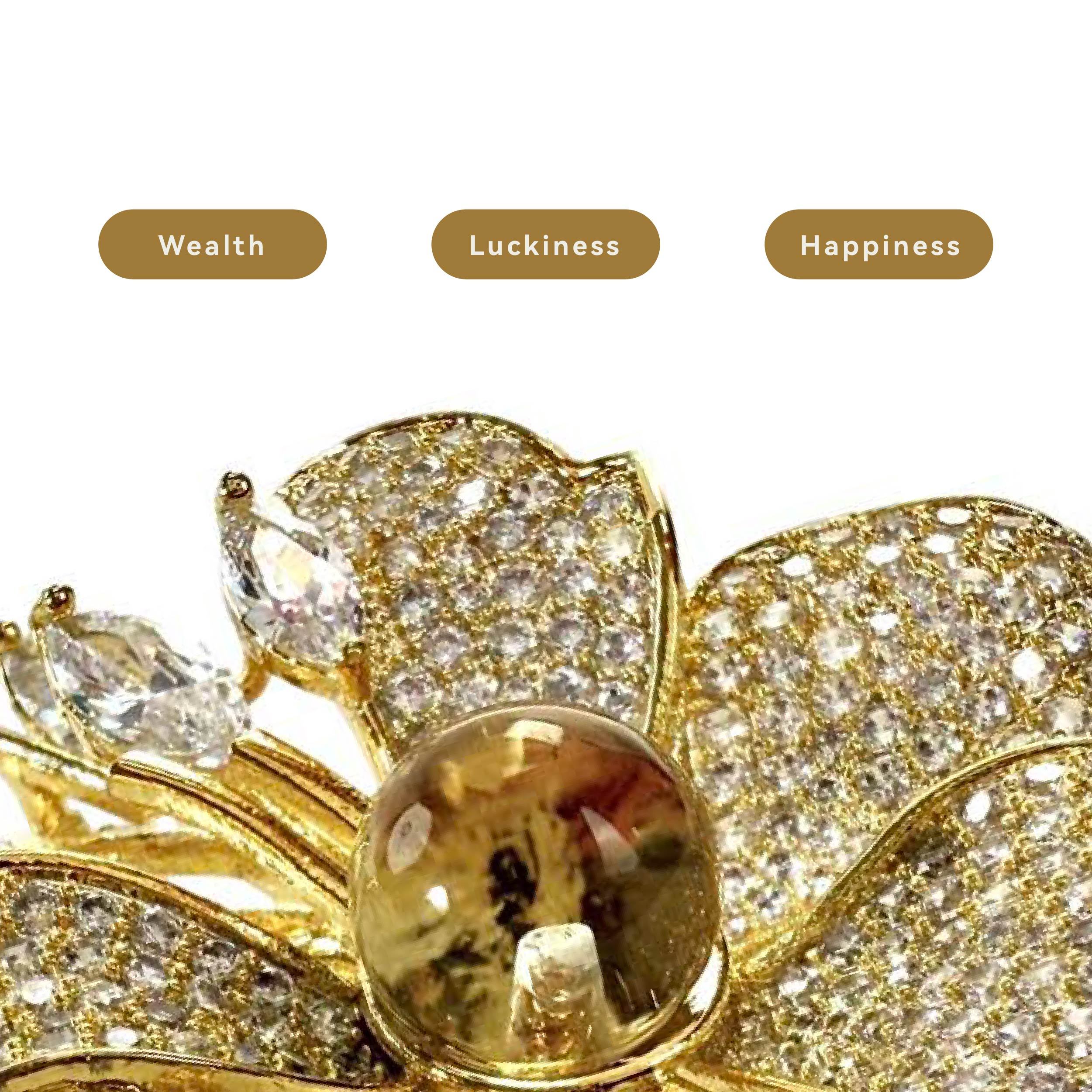 Shinecrys- citrine brooch