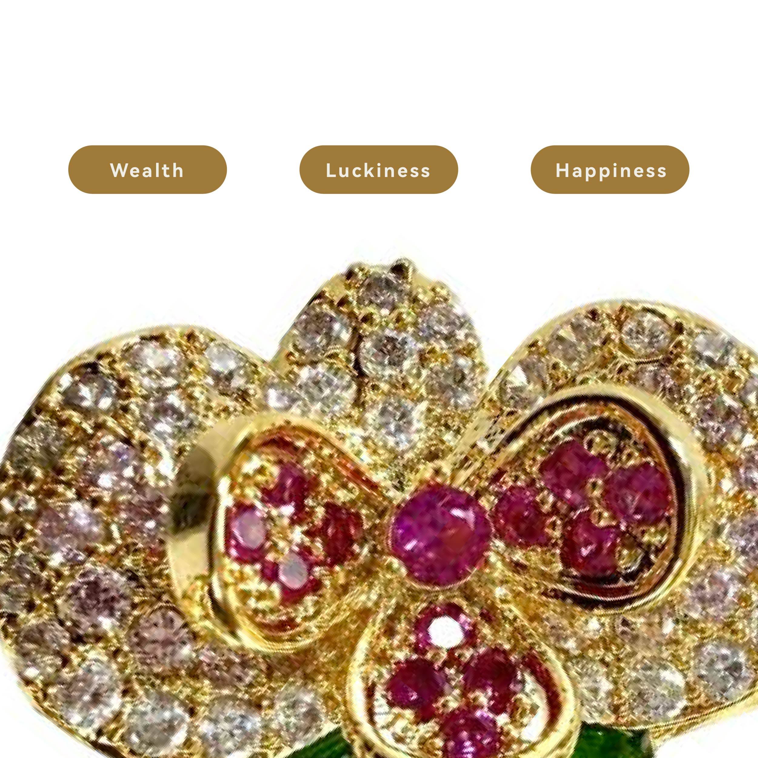 Shinecrys- citrine brooch
