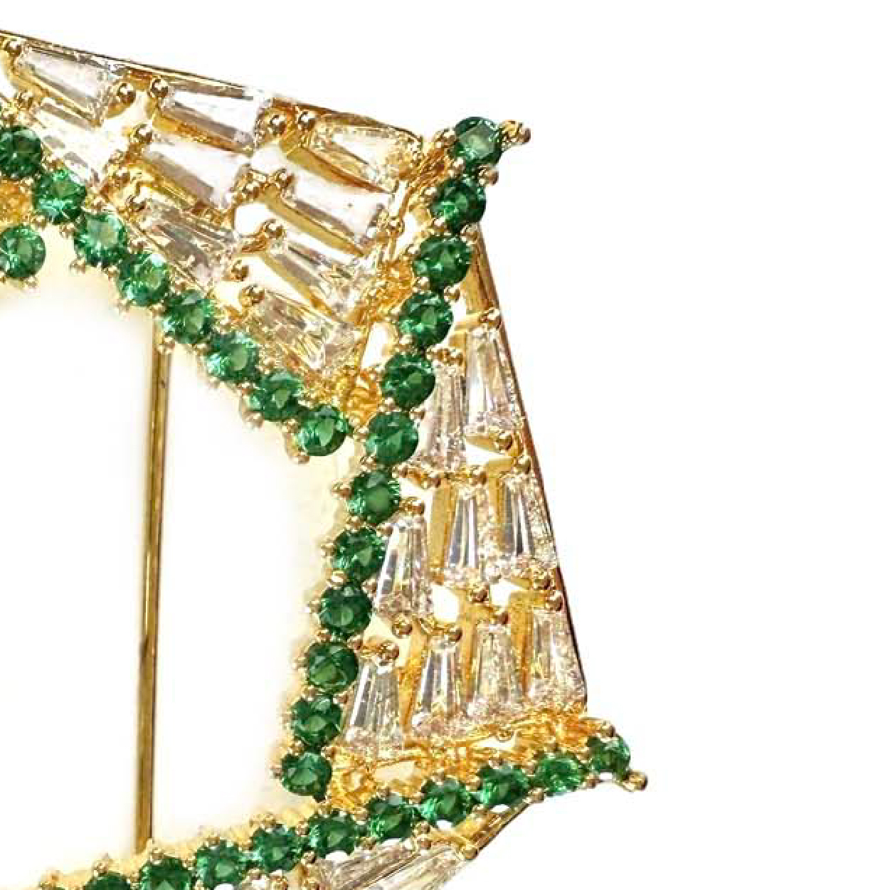 Shinecrys-  citrine brooch