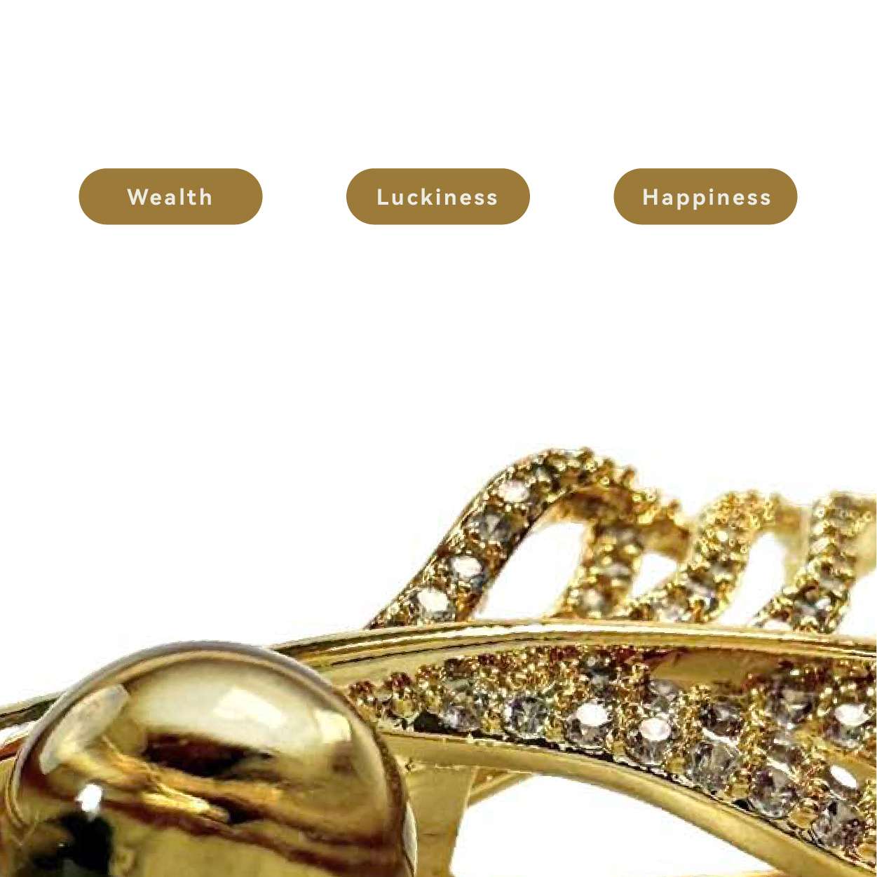 Shinecrys- citrine  brooch