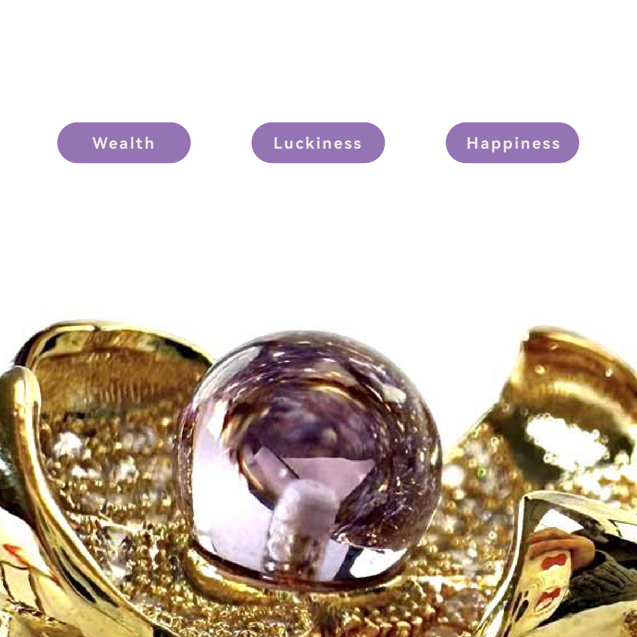 Shinecrys- amethyst brooch