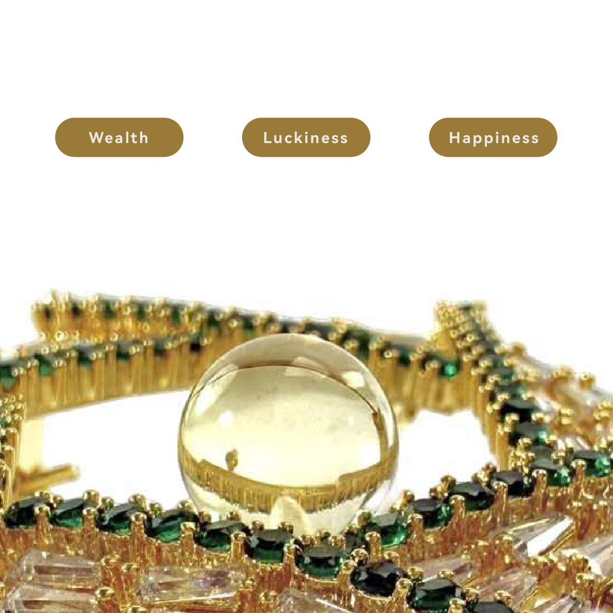 Shinecrys-  citrine brooch