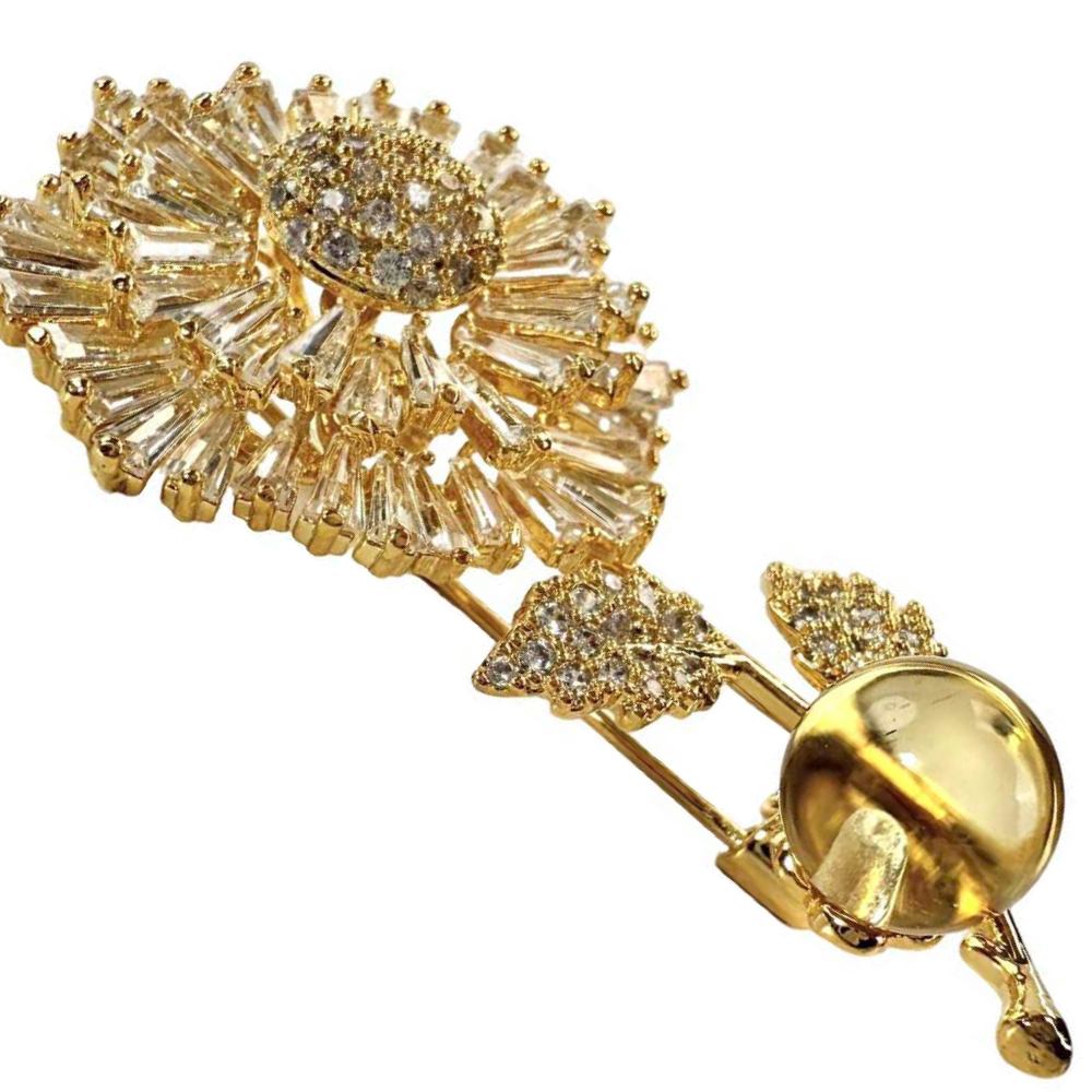 Shinecrys-  citrine brooch