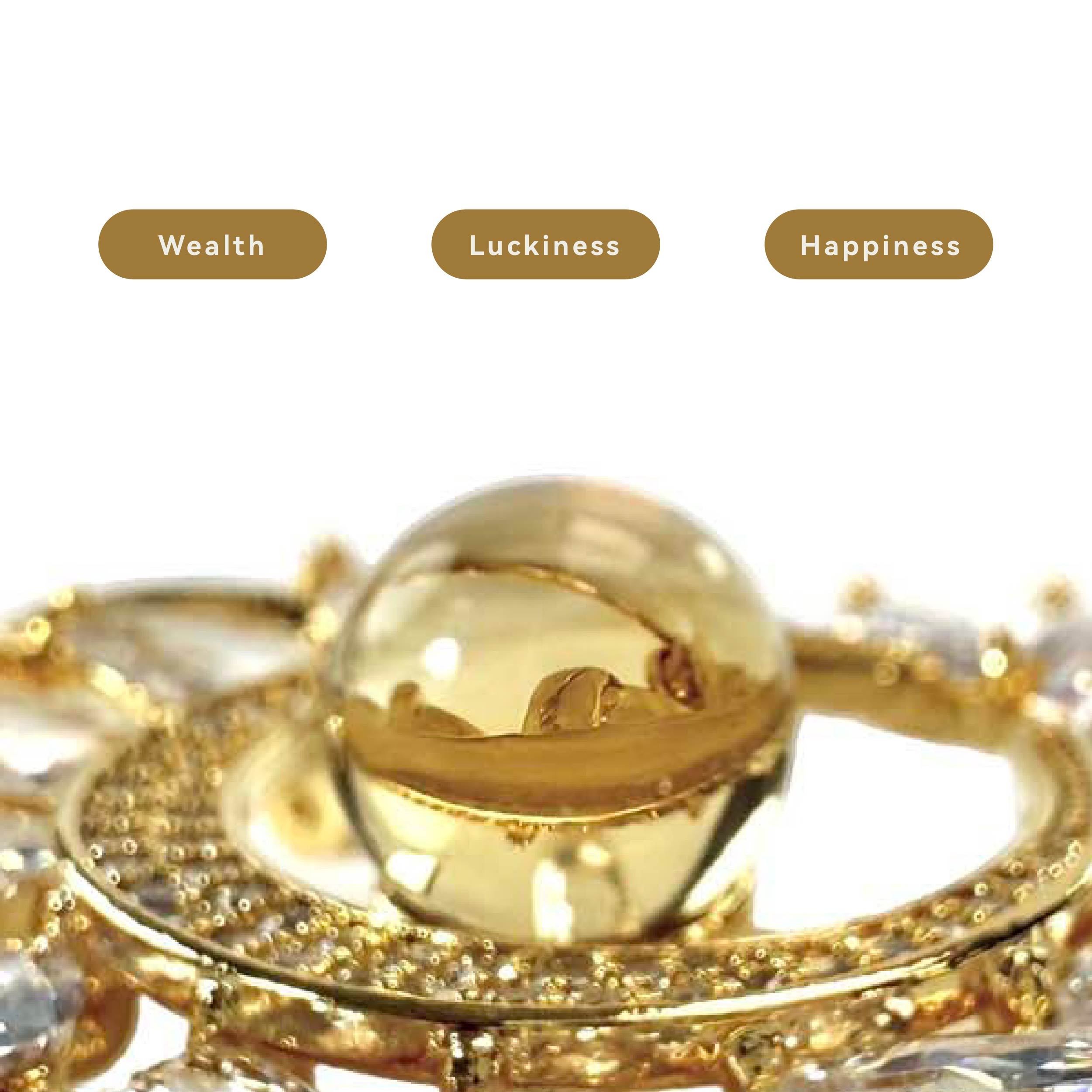 Shinecrys-  citrine brooch
