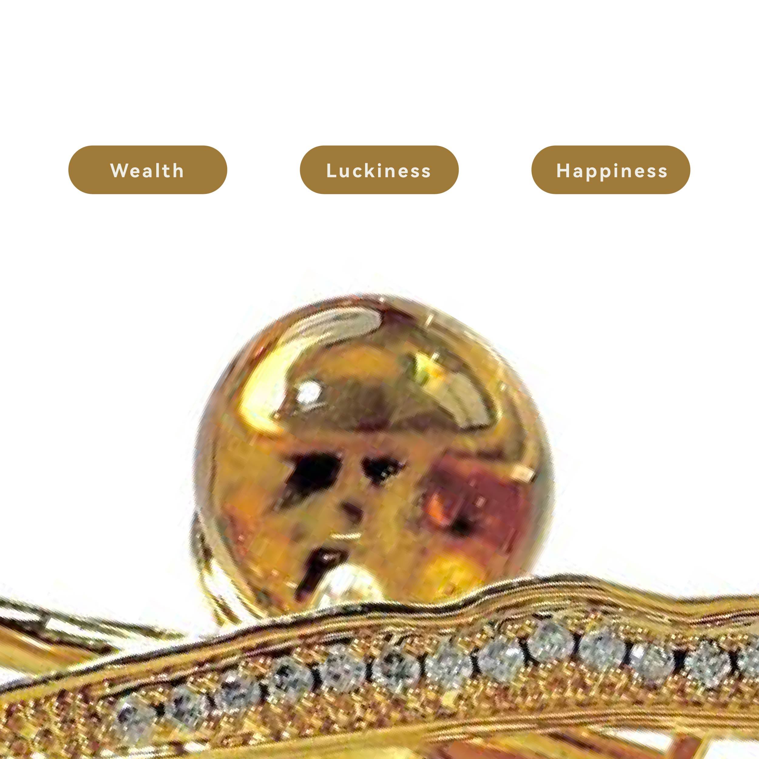 Shinecrys-  citrine brooch