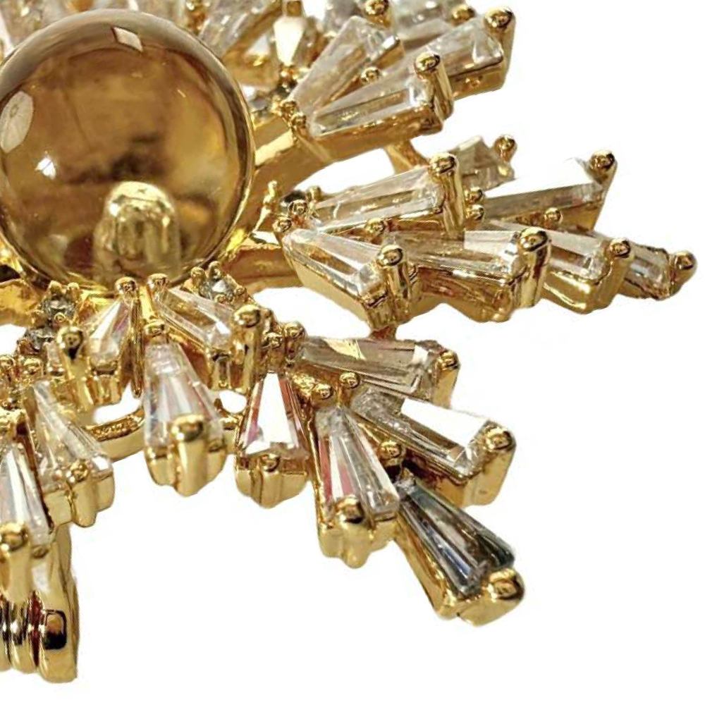 Shinecrys-  citrine brooch