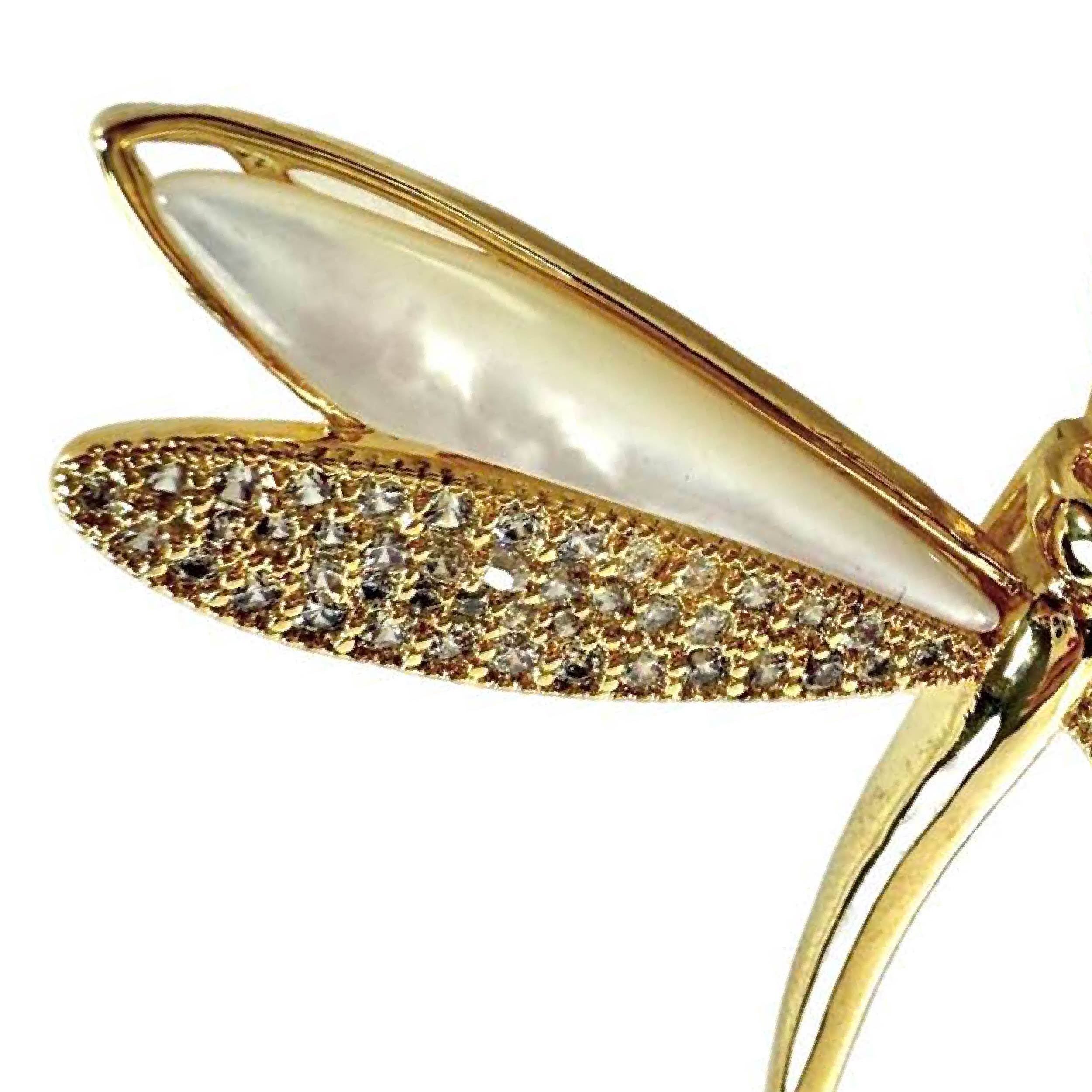 Shinecrys- citrine brooch