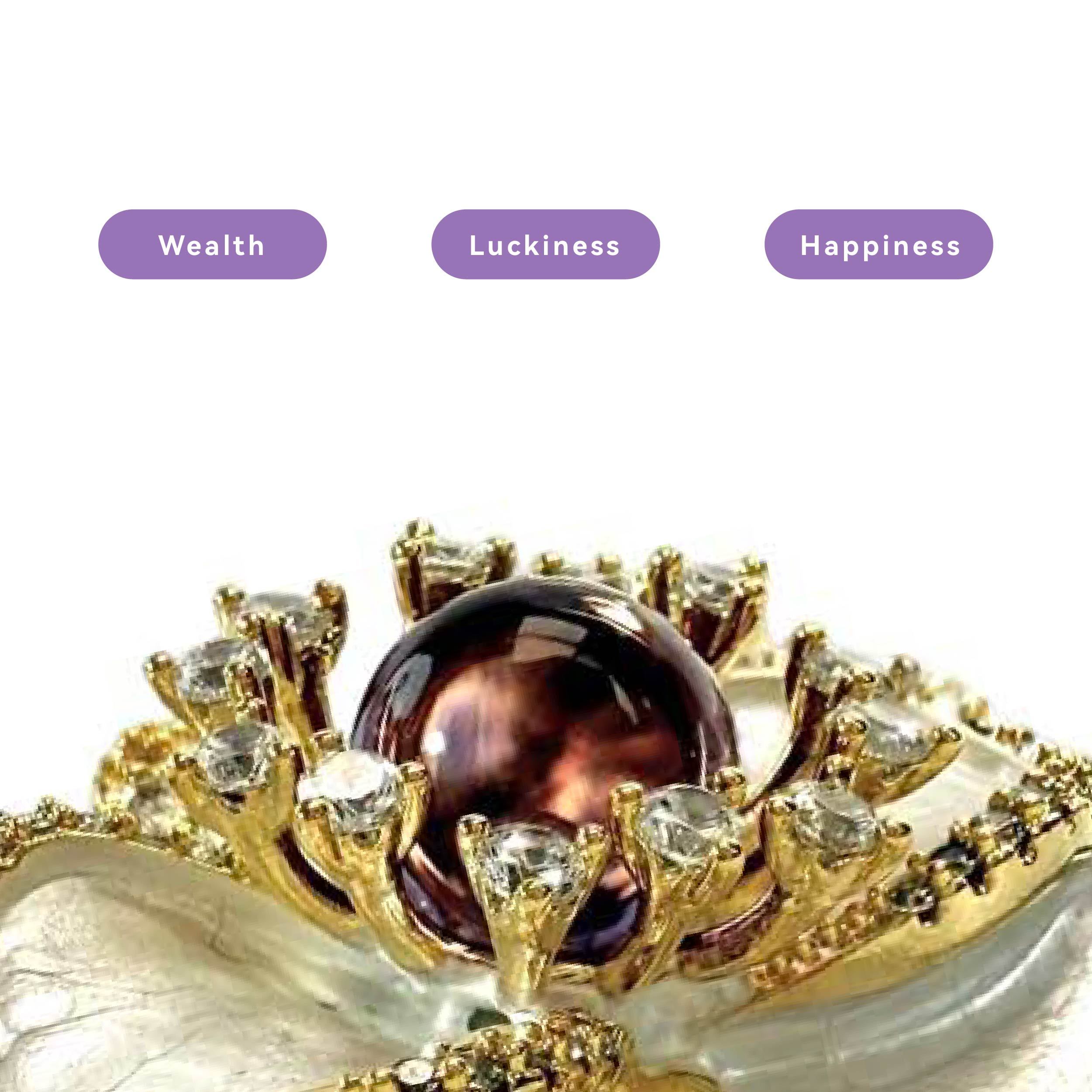 Shinecrys- amethyst brooch