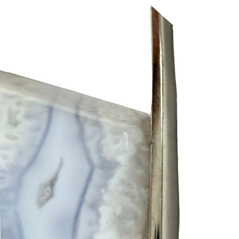 Shinecrys- Blue-striped Agate pendant