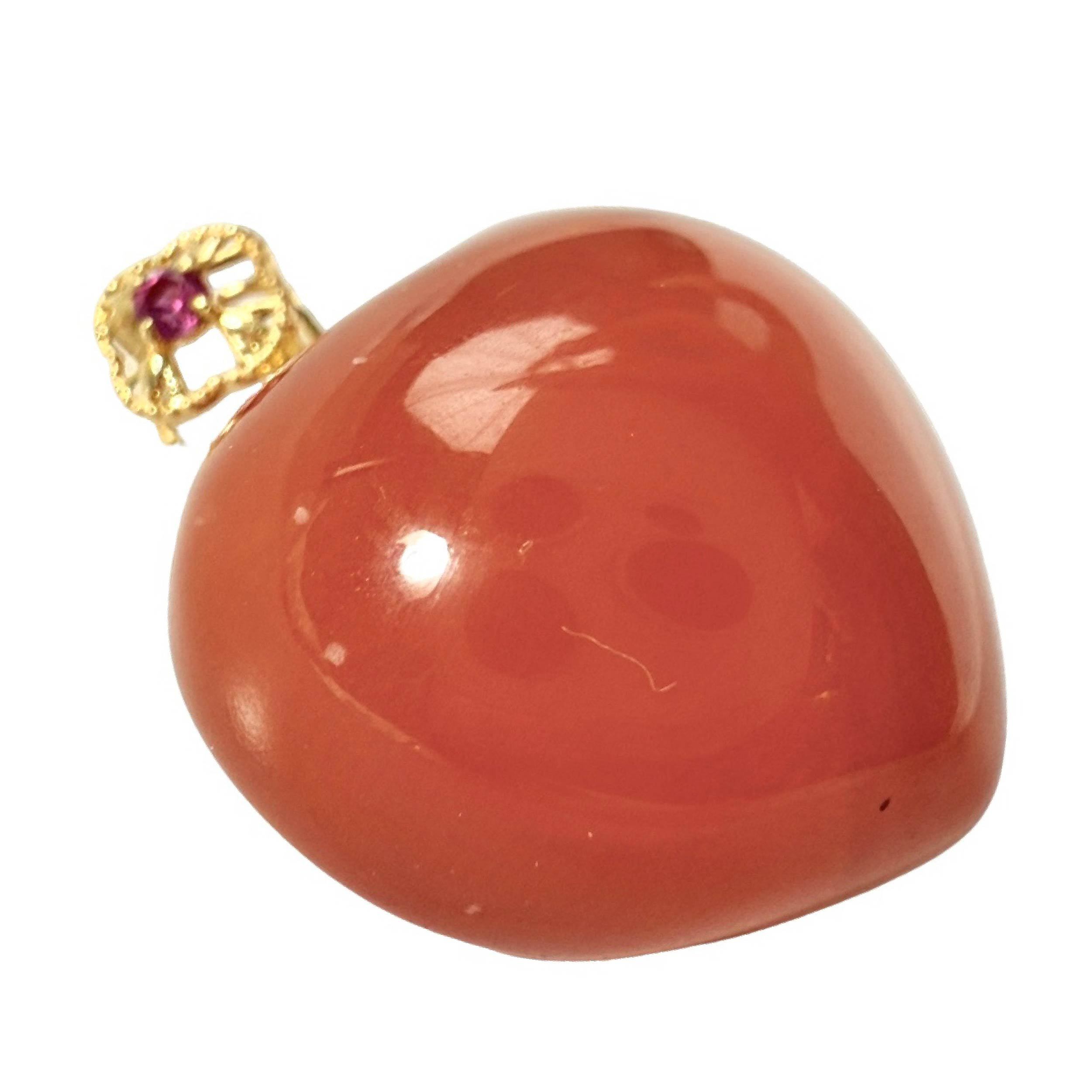 Shinecrys-South Red Agate pendant