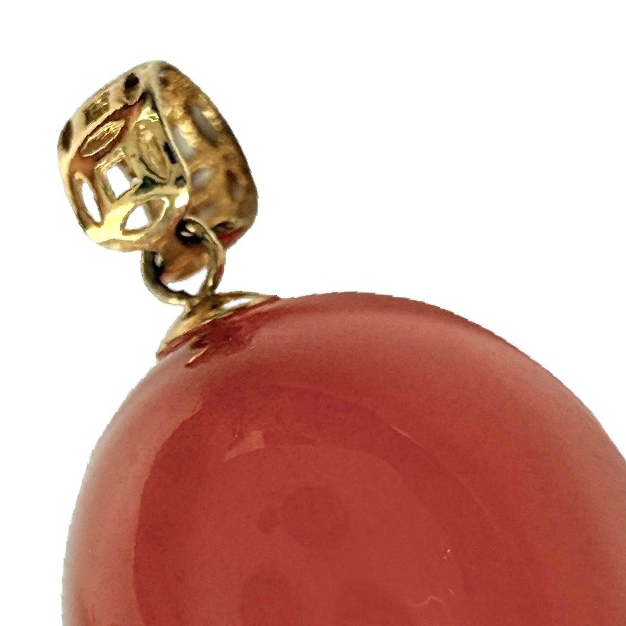 Shinecrys-South Red Agate pendant