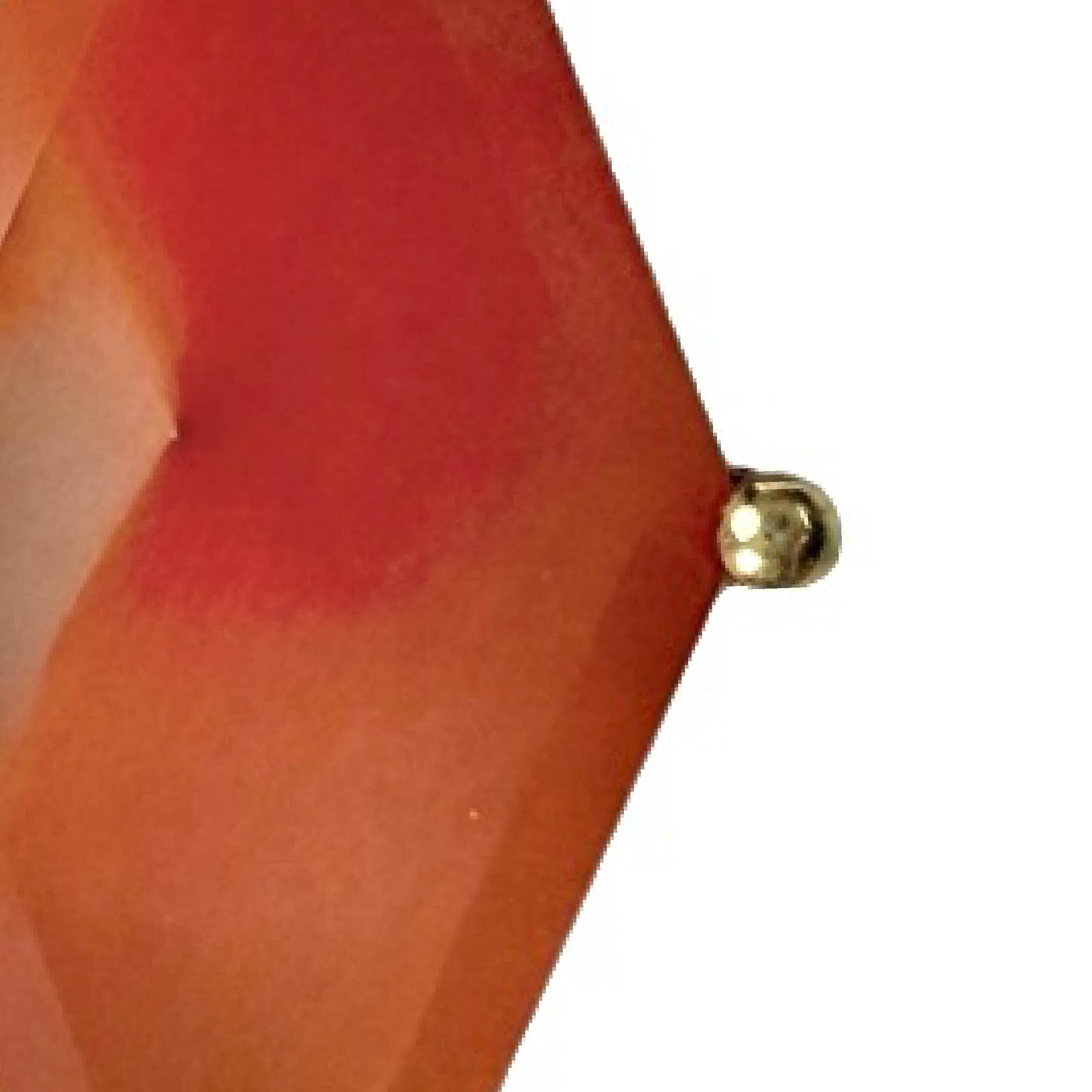 Shinecrys- red crystal pendant