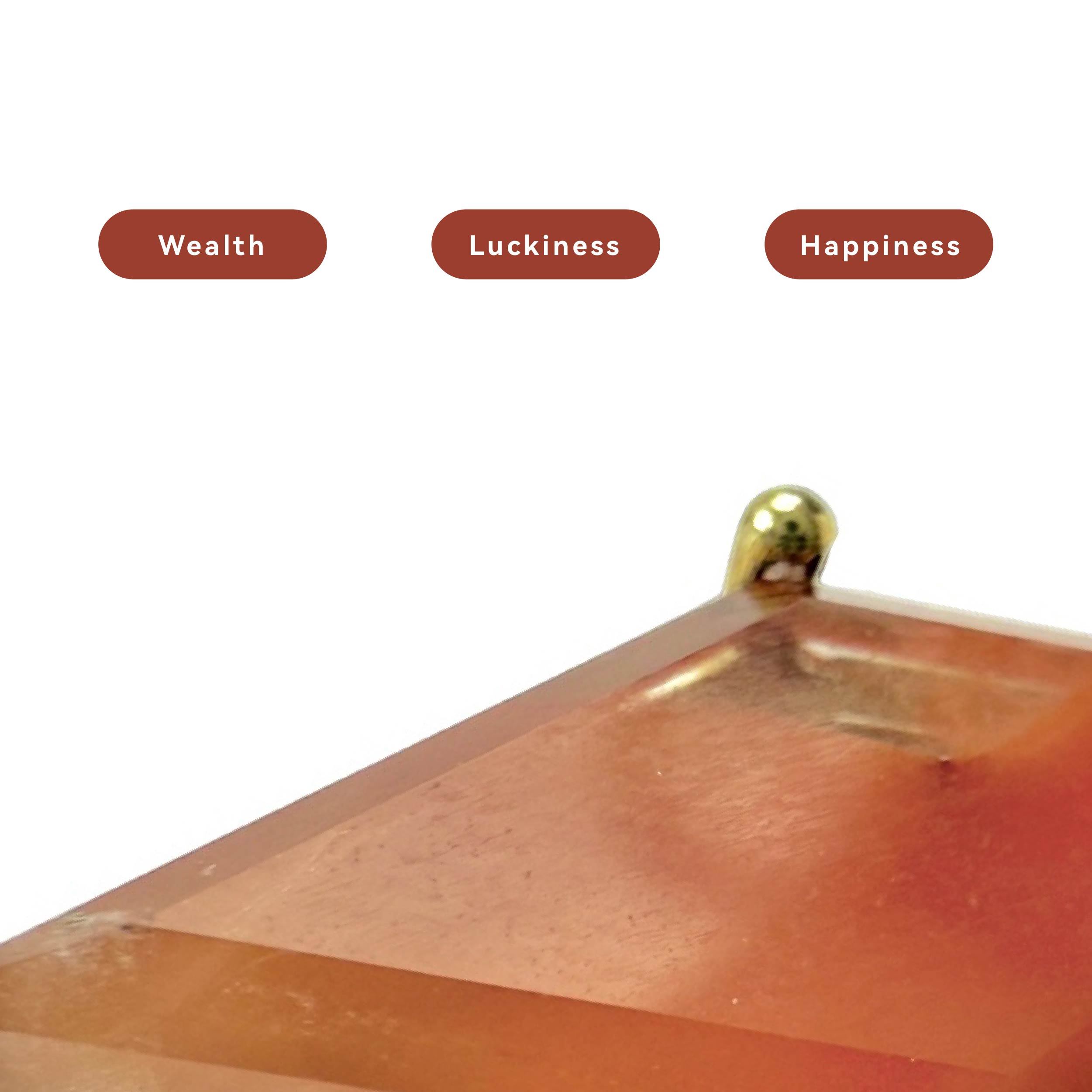 Shinecrys- red crystal pendant