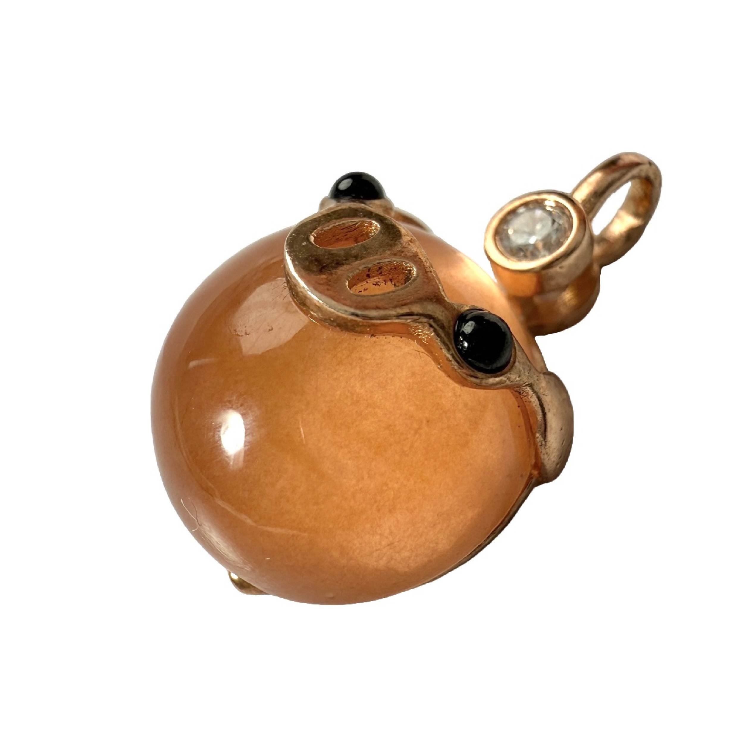 Shinecrys- red crystal pendant