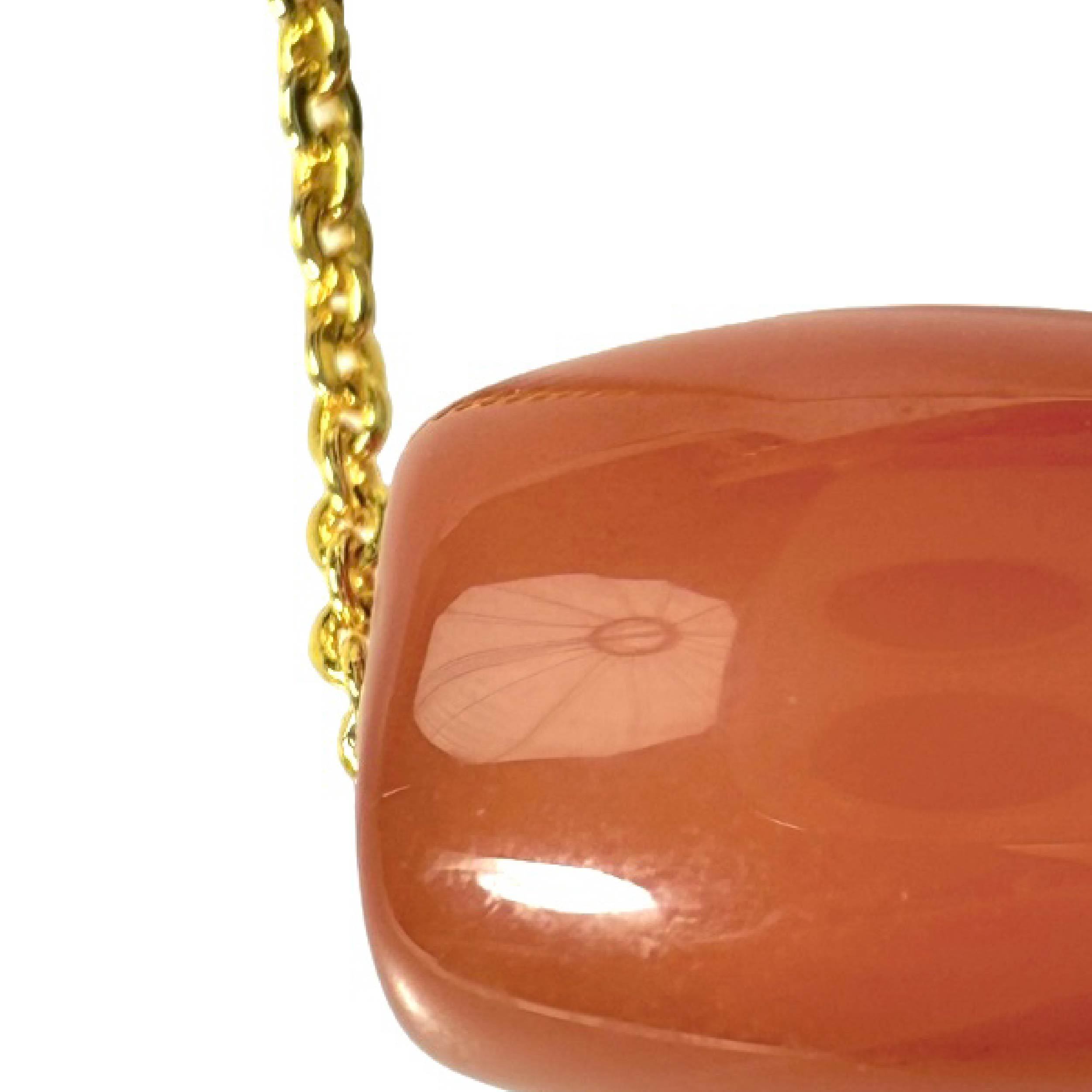 Shinecrys-South Red Agate pendant