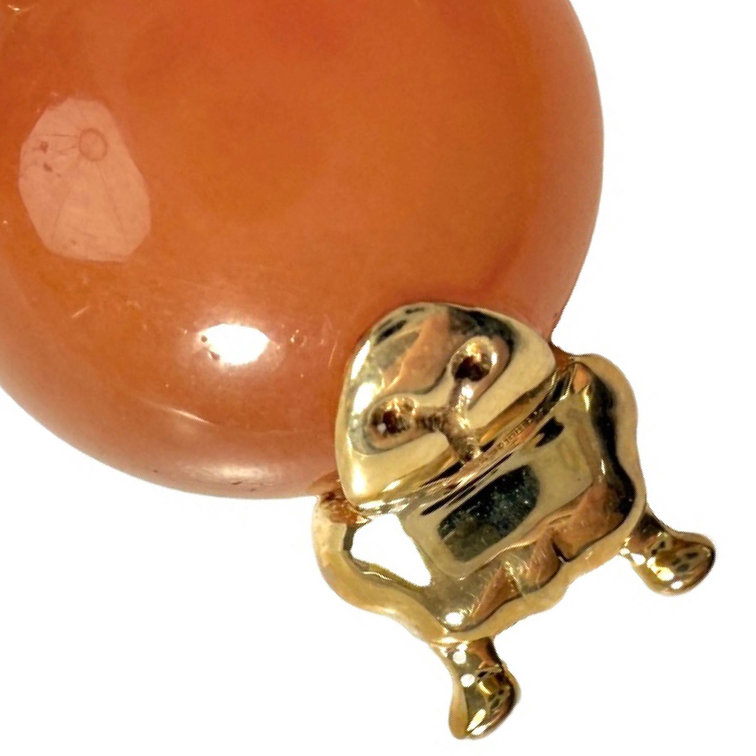 Shinecrys- red crystal pendant